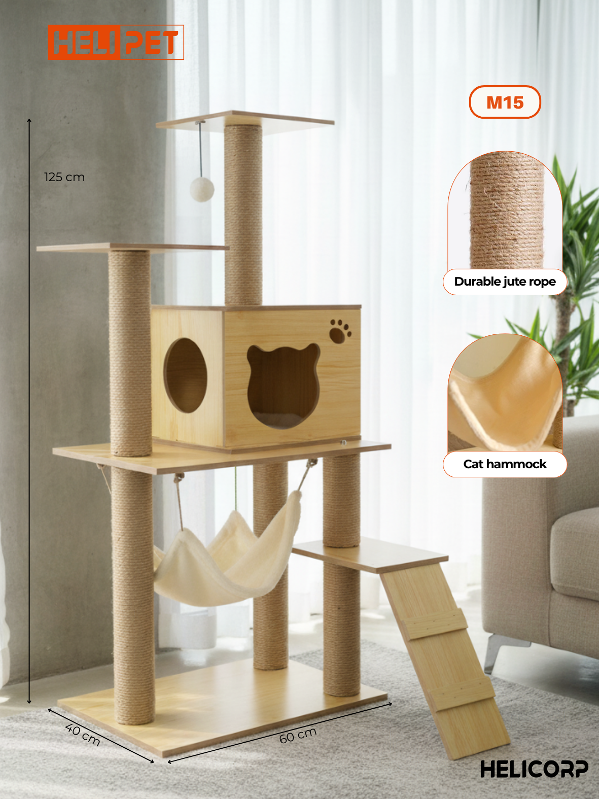     Cattree HELIPET M015