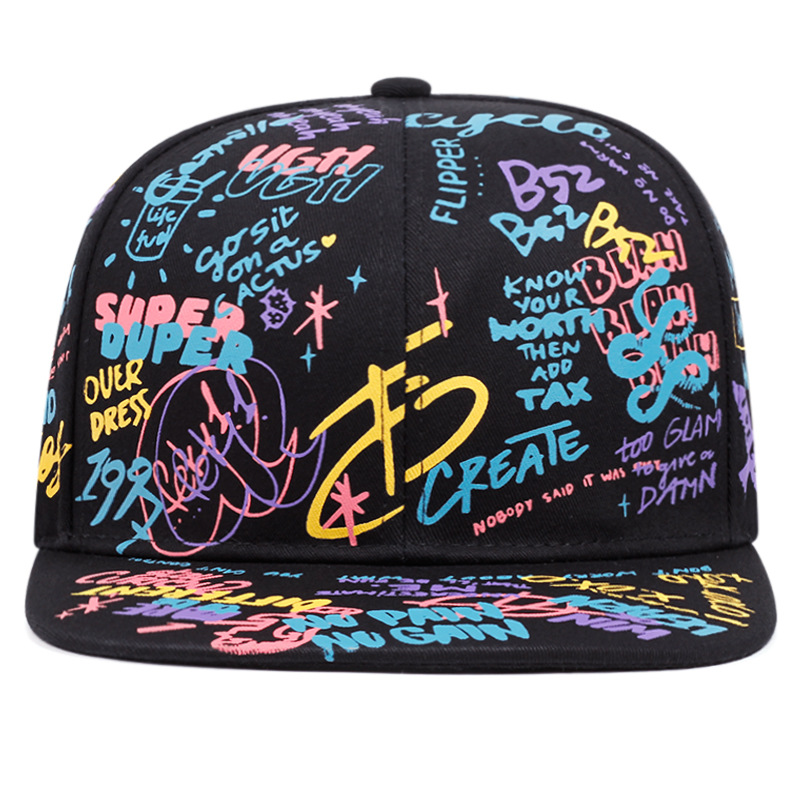 Mũ Snapback Hiphop Graffiti HZ2518