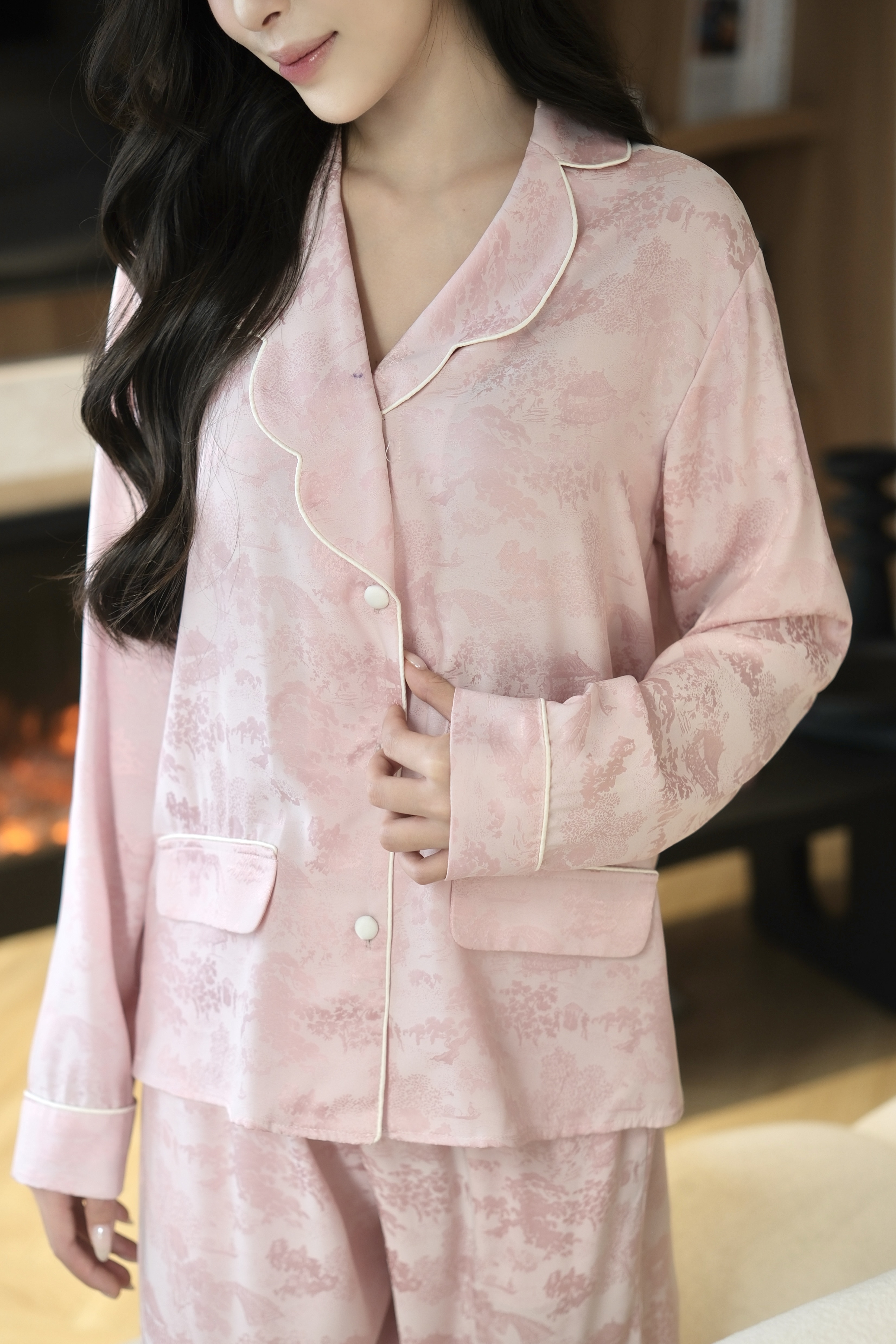 Bộ Gấm Áo Dài Tay, Quần Dài BN650_thumbnail_25