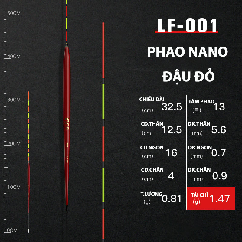 Phao Nano Câu Rô Chép Đậu Đỏ_thumbnail_1