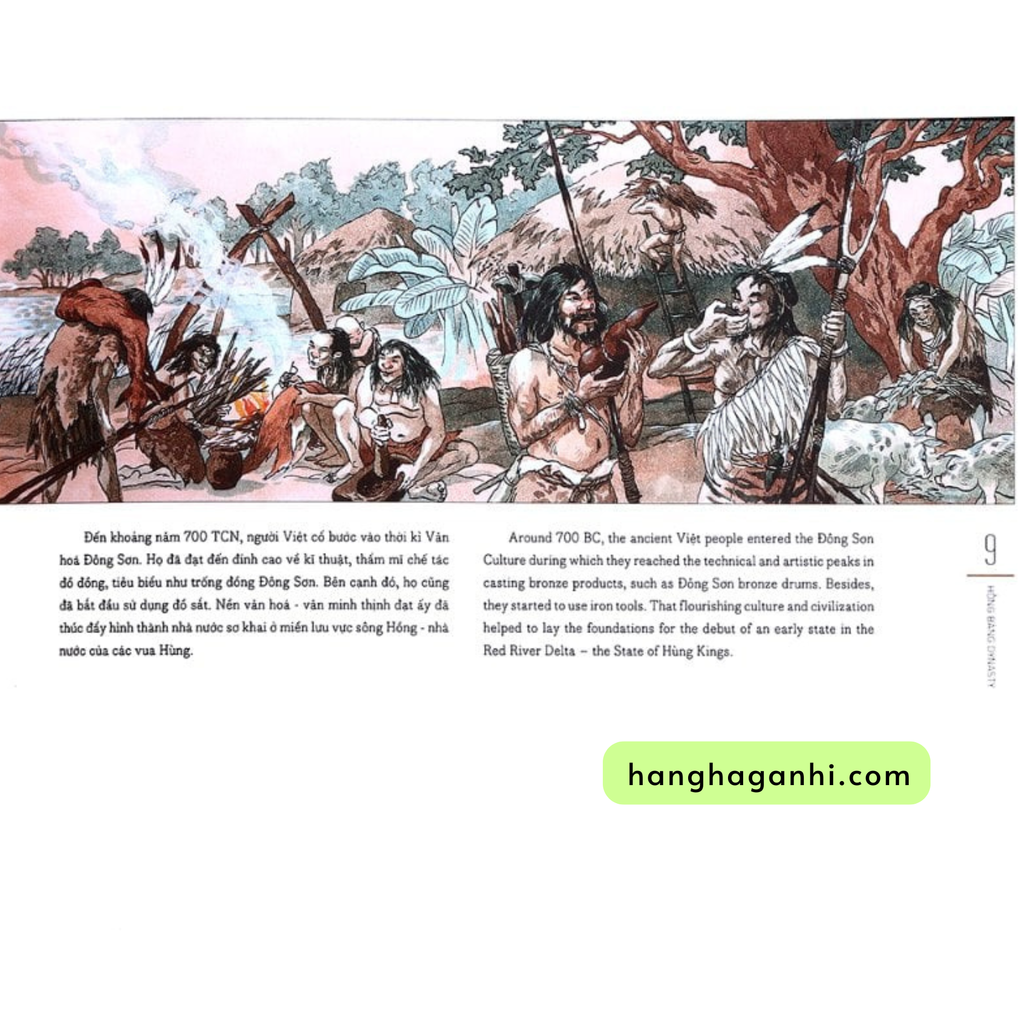 Lược Sử Nước Việt Bằng Tranh- Bản song ngữ Anh - Việt_thumbnail_3