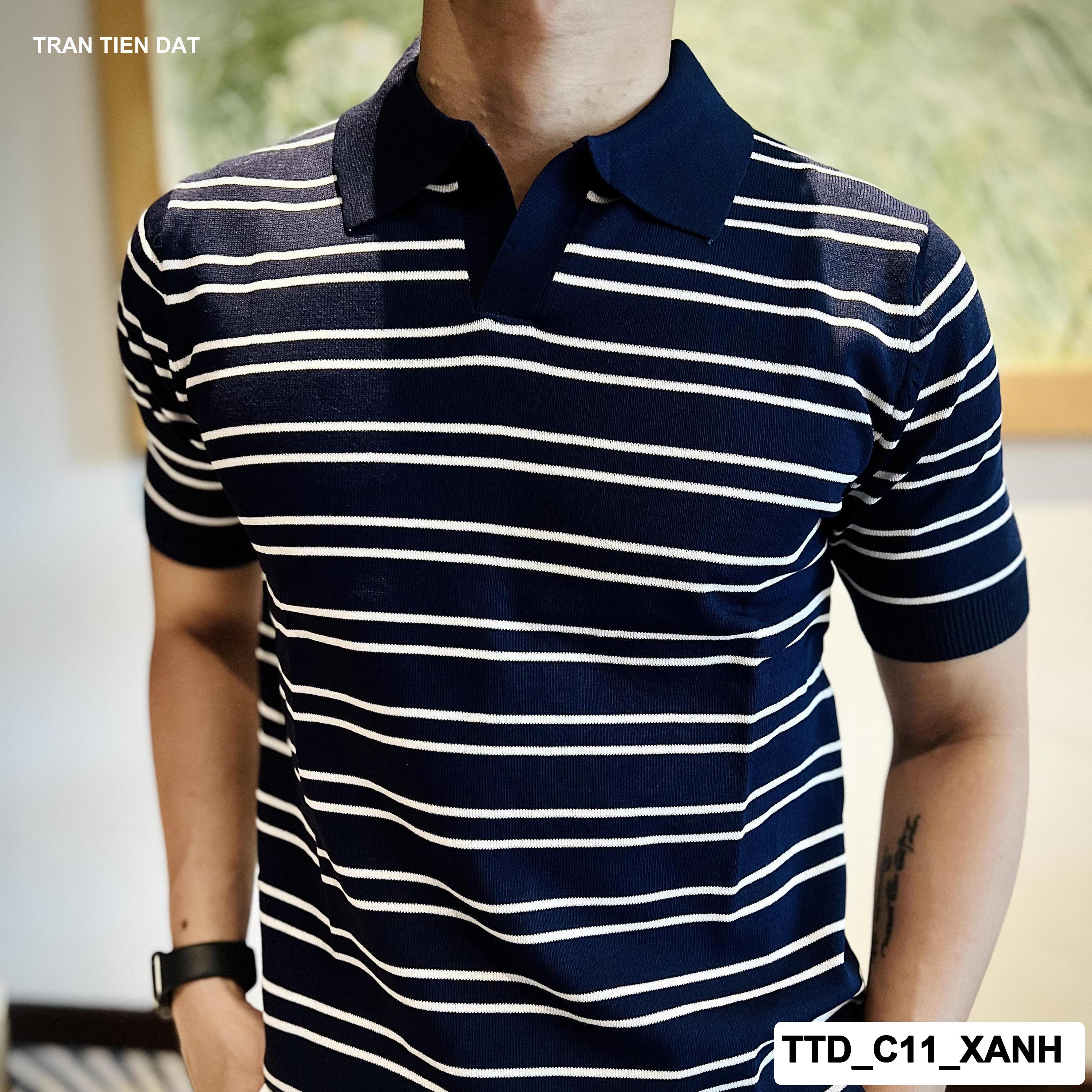 TTD_C11 - Áo Polo Nam Cao Cấp Mềm Mịn  Chất liệu dệt kim  C11_thumbnail_5