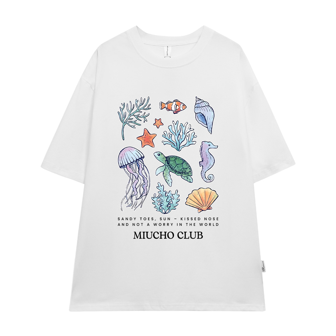 Áo thun form rộng unisex mùa hè ATD1025 Miucho tay lỡ cổ tròn in mix_thumbnail_13