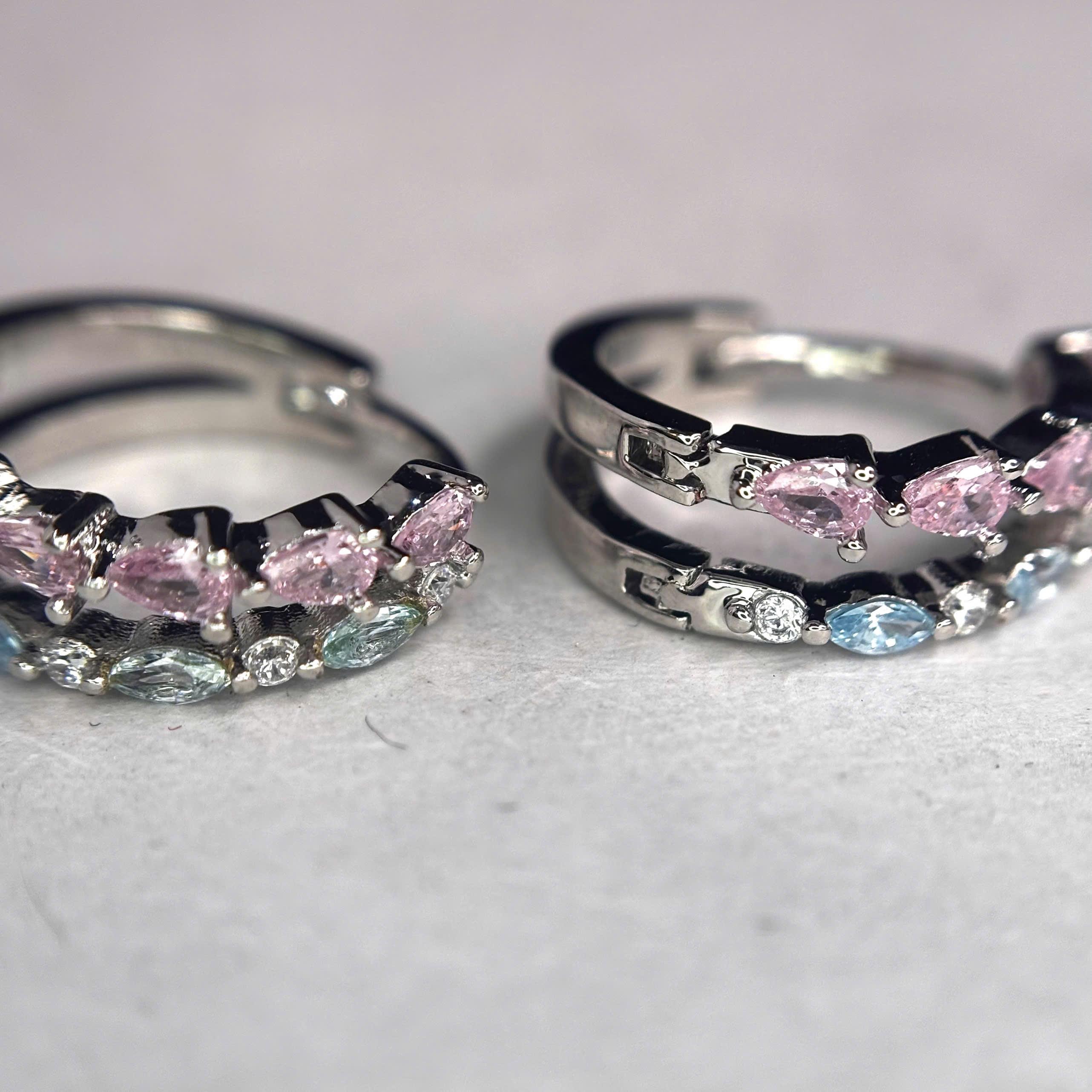 Khuyên vòng hợp kim mạ bạc hồng xanh size 10_thumbnail_1