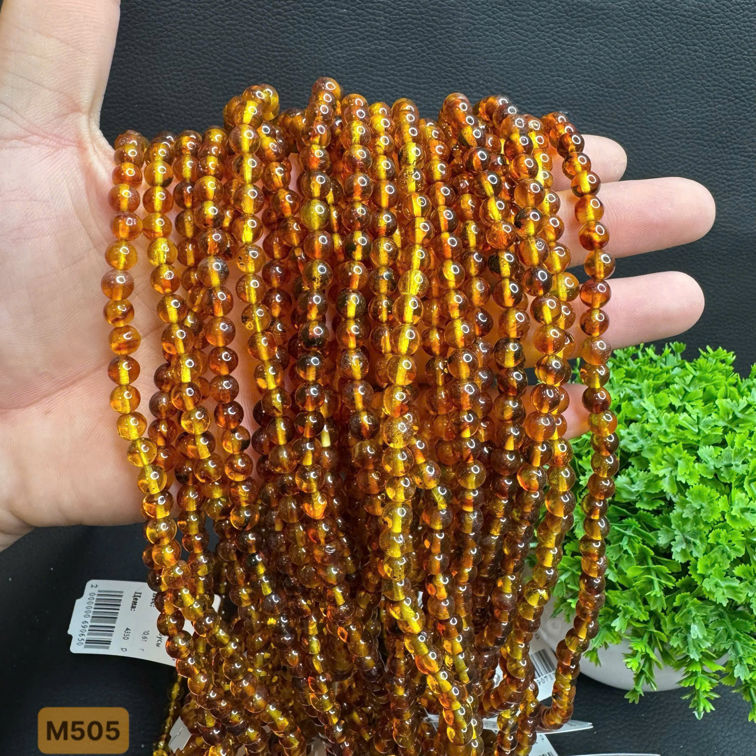 Vòng Cổ hạt Méo Gam Ánh Huyết - M505_thumbnail_3