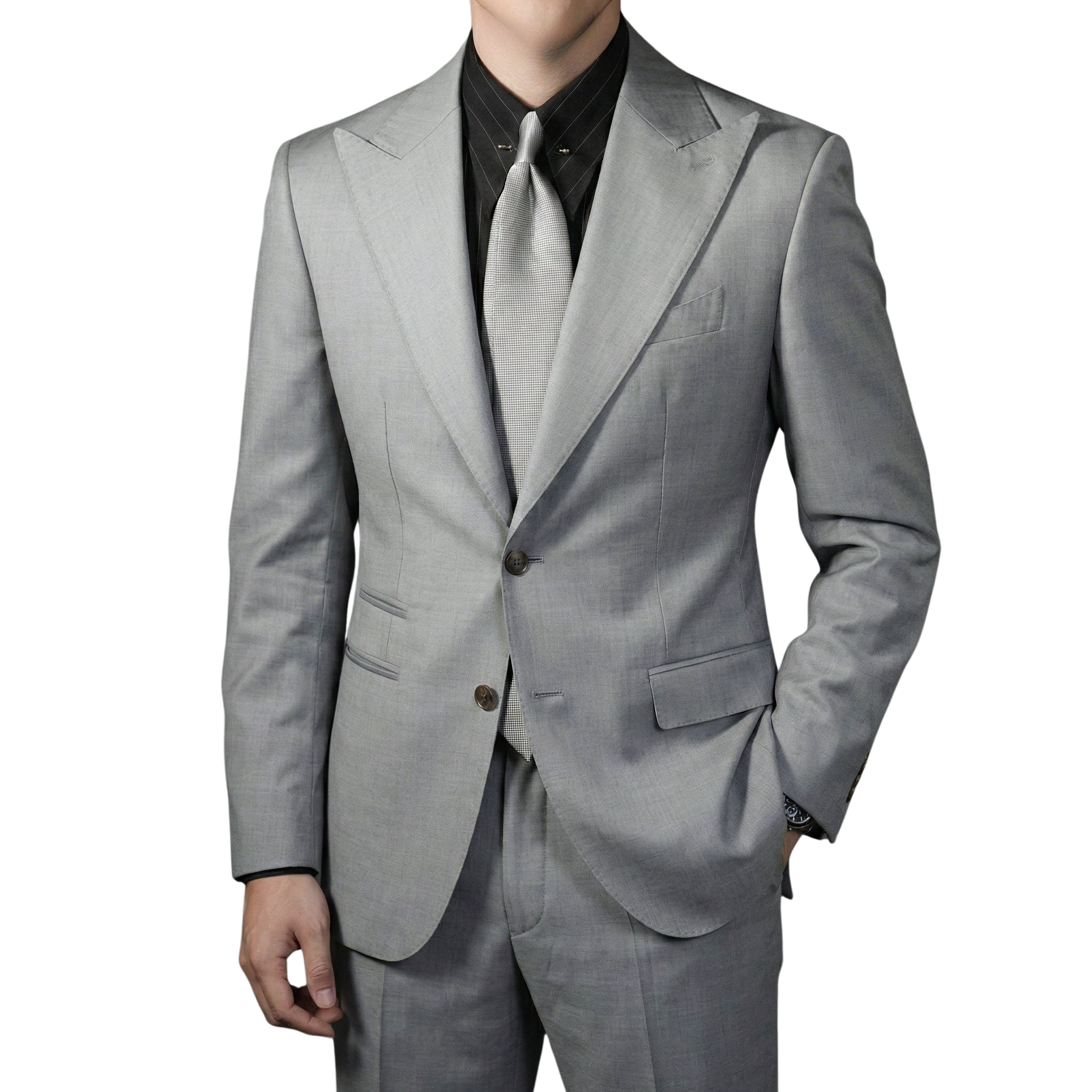 Bộ Suit Genova Xám