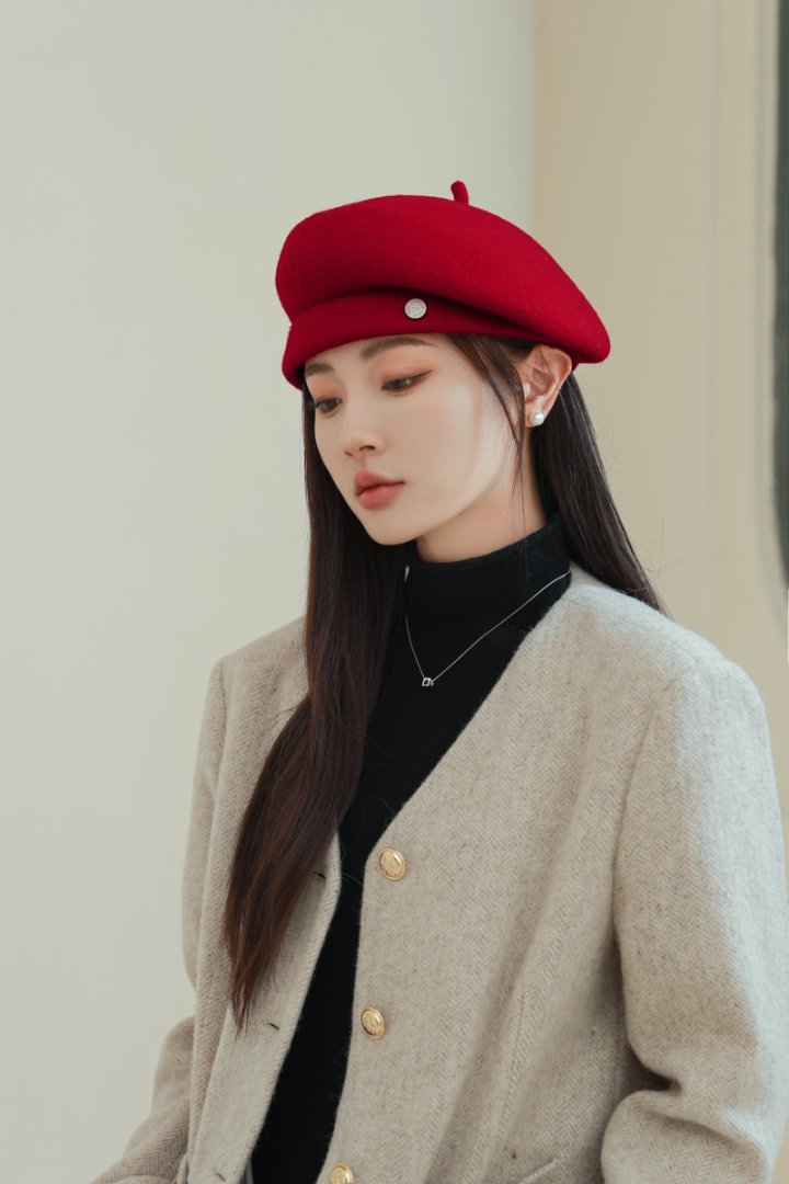 Mũ beret nữ vải dạ cao cấp HZ2502_thumbnail_19