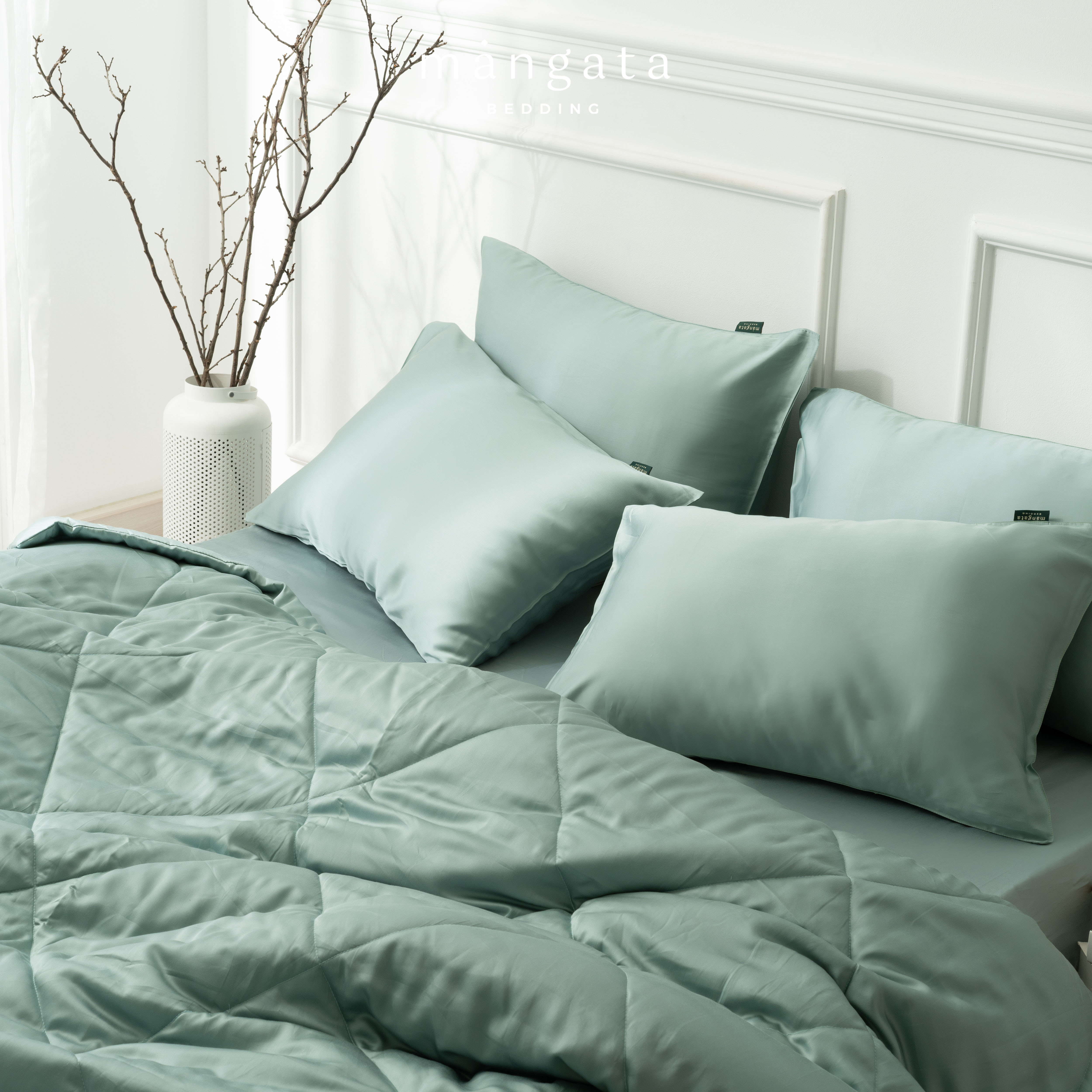 SAGE GREEN - Bộ Tencel 60s cao cấp