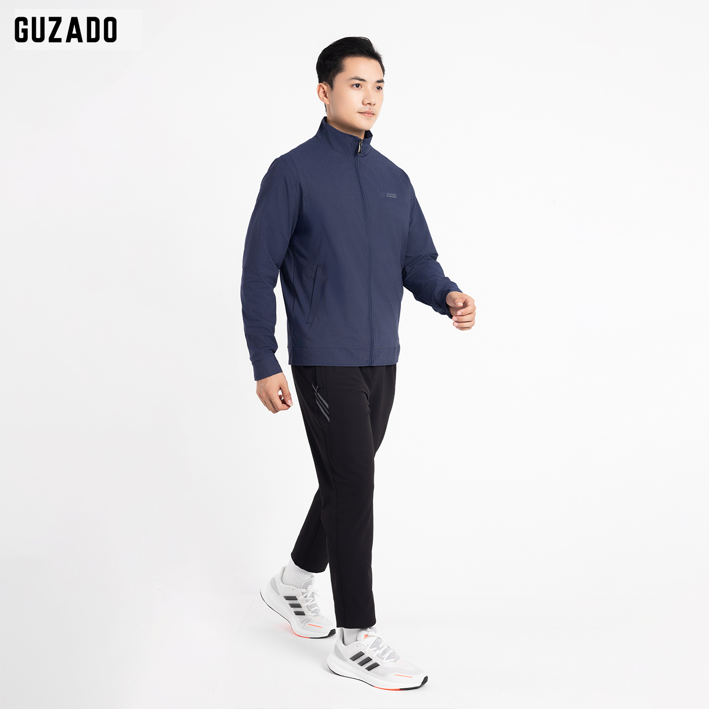 Áo Khoác Gió Nam GUZADO Bo Gấu Ống Tay Linh Hoạt, Chống Gió Tốt GAG04_thumbnail_5