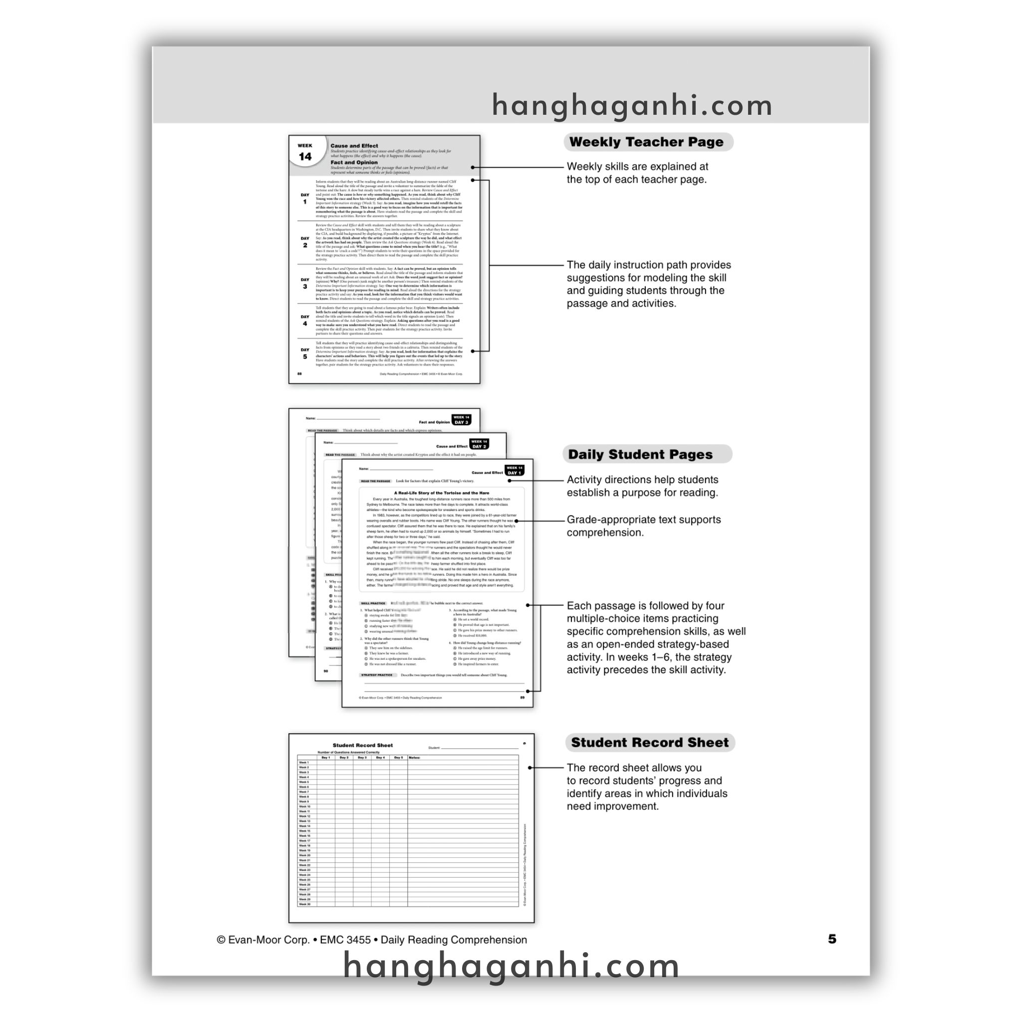 Bộ sách Daily Reading Comprehension – 8 Cuốn – Sách luyện đọc hiểu cho bé của nhà xuất bản Evan Moor_thumbnail_10