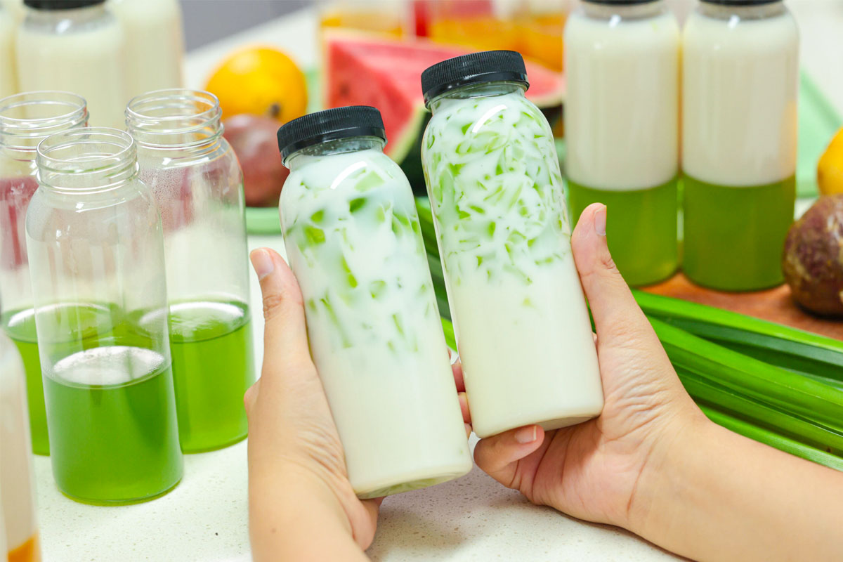 Khóa Học Thạch Lá Nếp Sữa Dừa