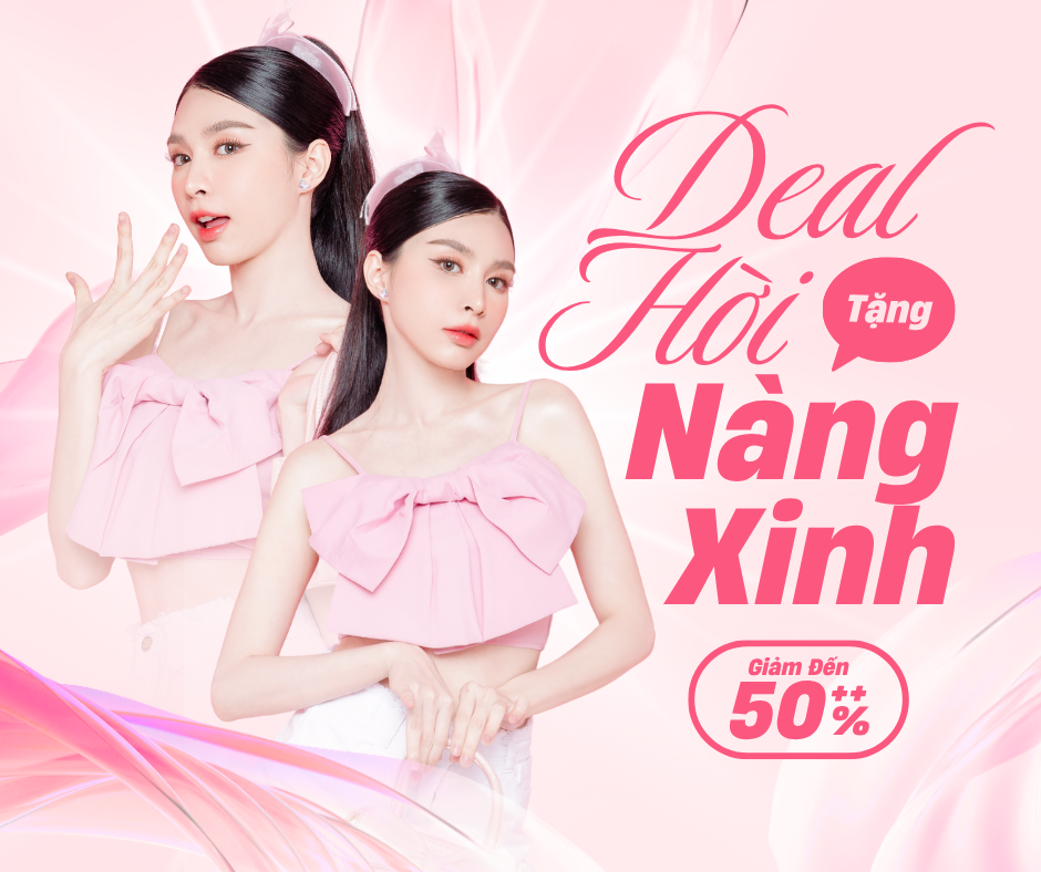 Banner Hội chợ Thương mại Bán lẻ Hồng Vàng Phong cách Thời trang Punk Thập niên 80