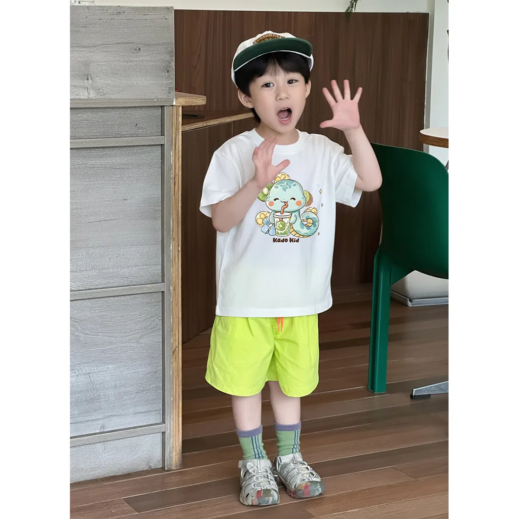 Áo thun bé trai bé gái 12 con giáp tuổi Tỵ Kado 3165_thumbnail_5