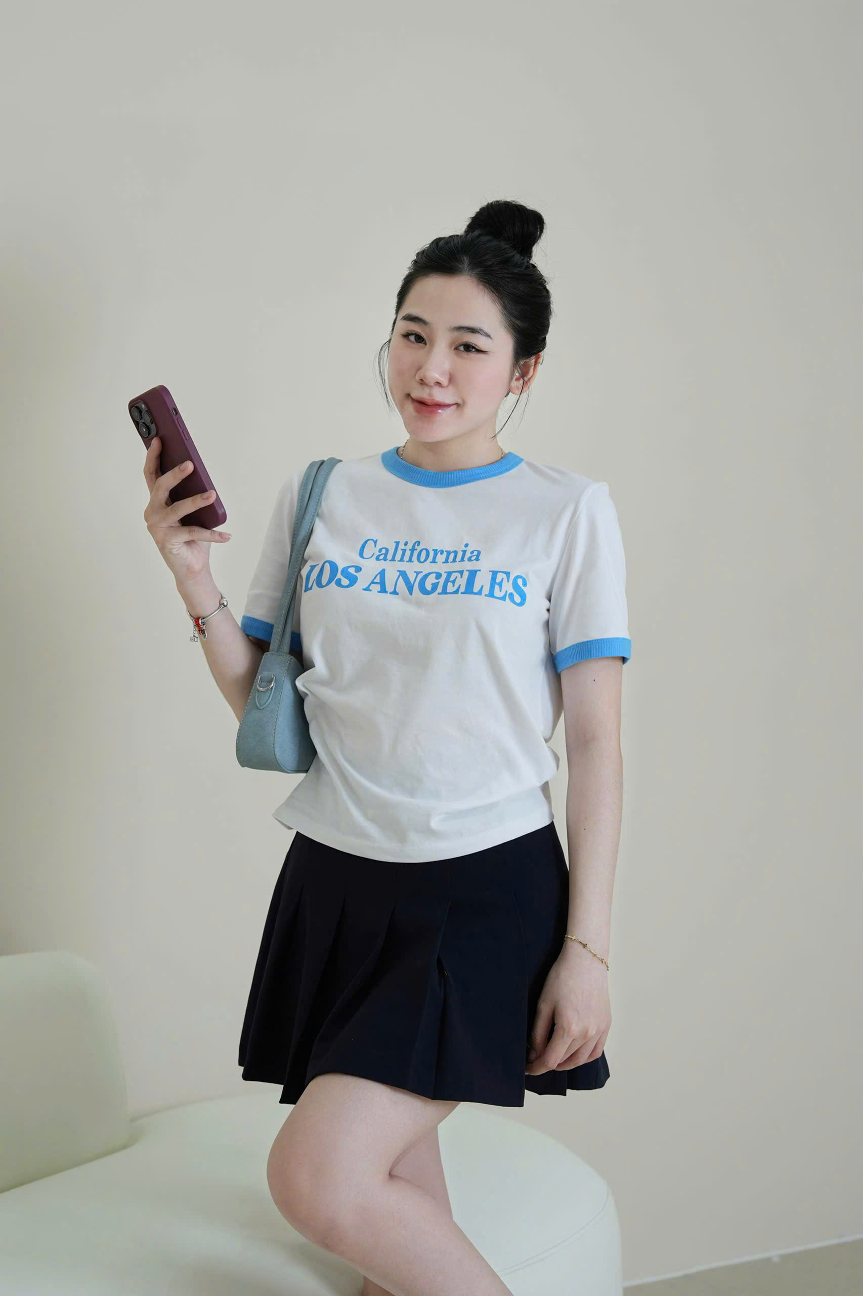 Áo thun viền Cali ( XÁM )_thumbnail_3