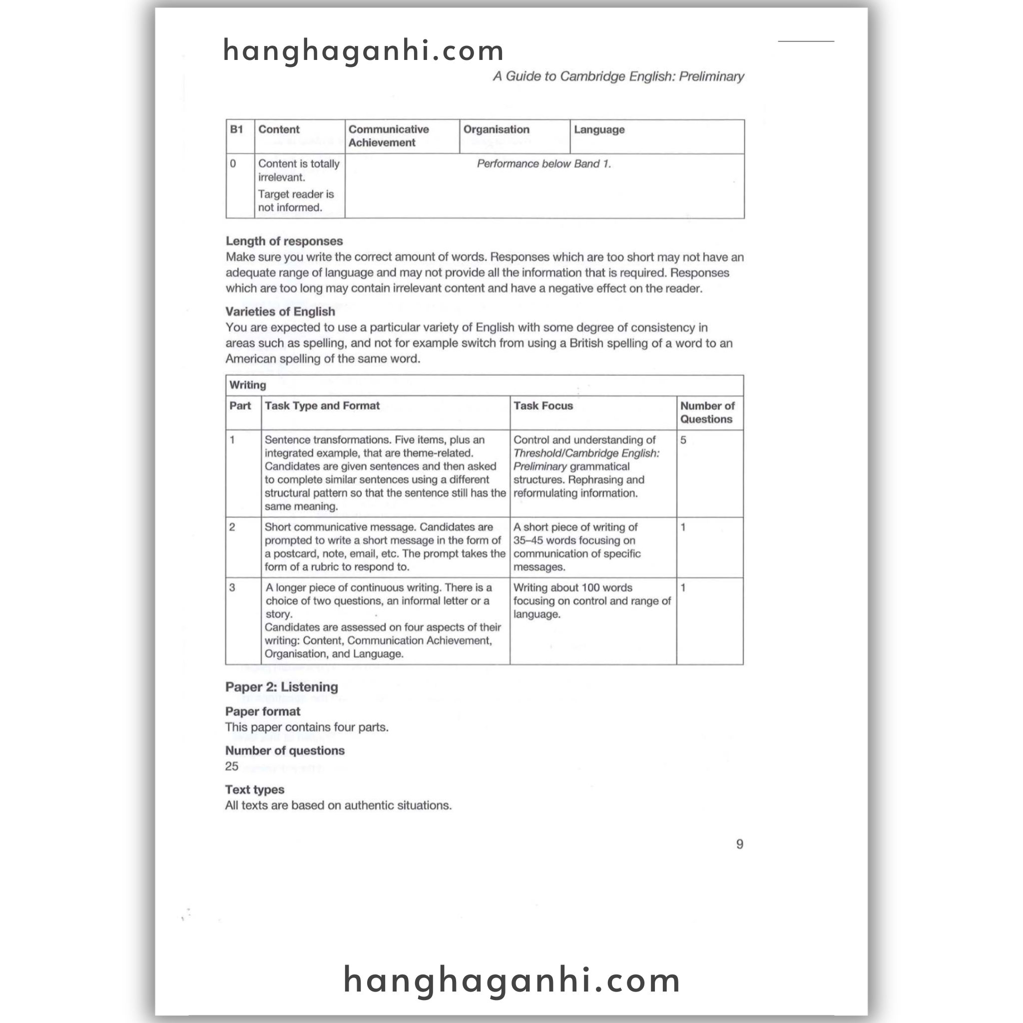 [Sách] Cambridge English Preliminary – Preliminary English Test (PET) 7 With Answers_thumbnail_2