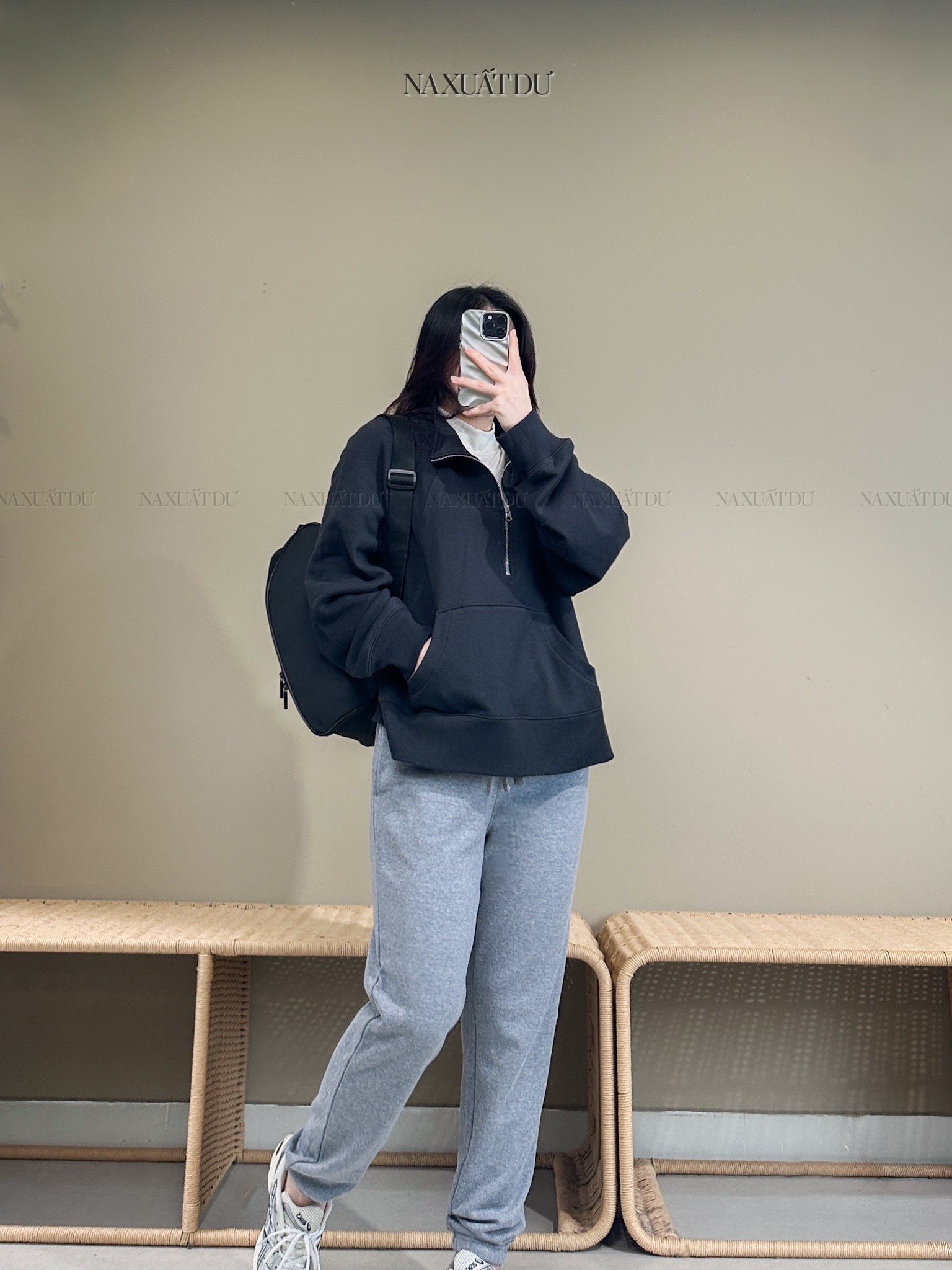 Set 2 Quần jogger màu xám - Q192 (SALE)_thumbnail_8