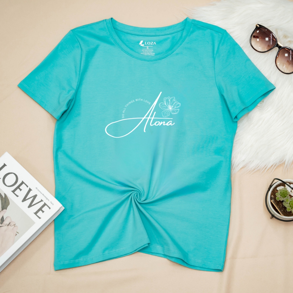 [Form Vừa] Áo phông nữ form vừa in hình - Áo phông nữ Loza G0291_thumbnail_9