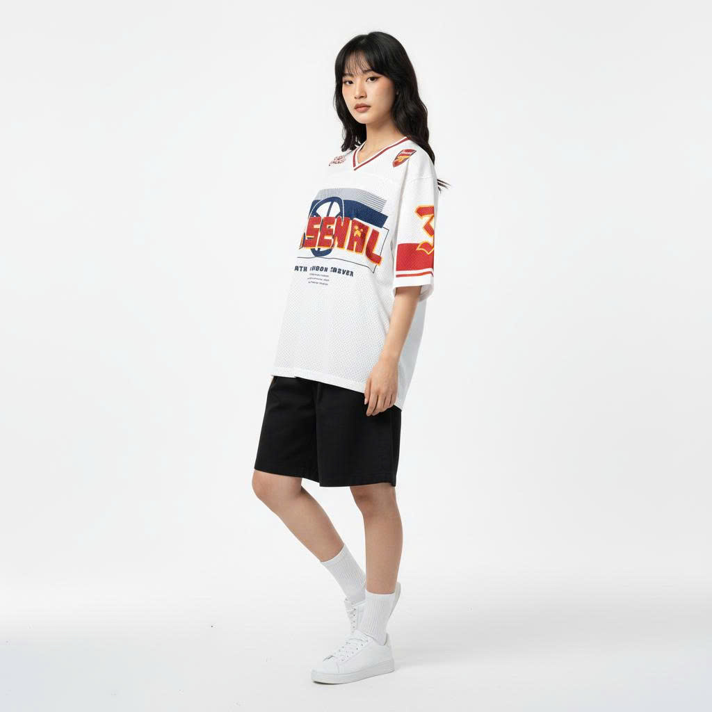 Áo Jersey Strivend CLB Arsenal trắng_thumbnail_2