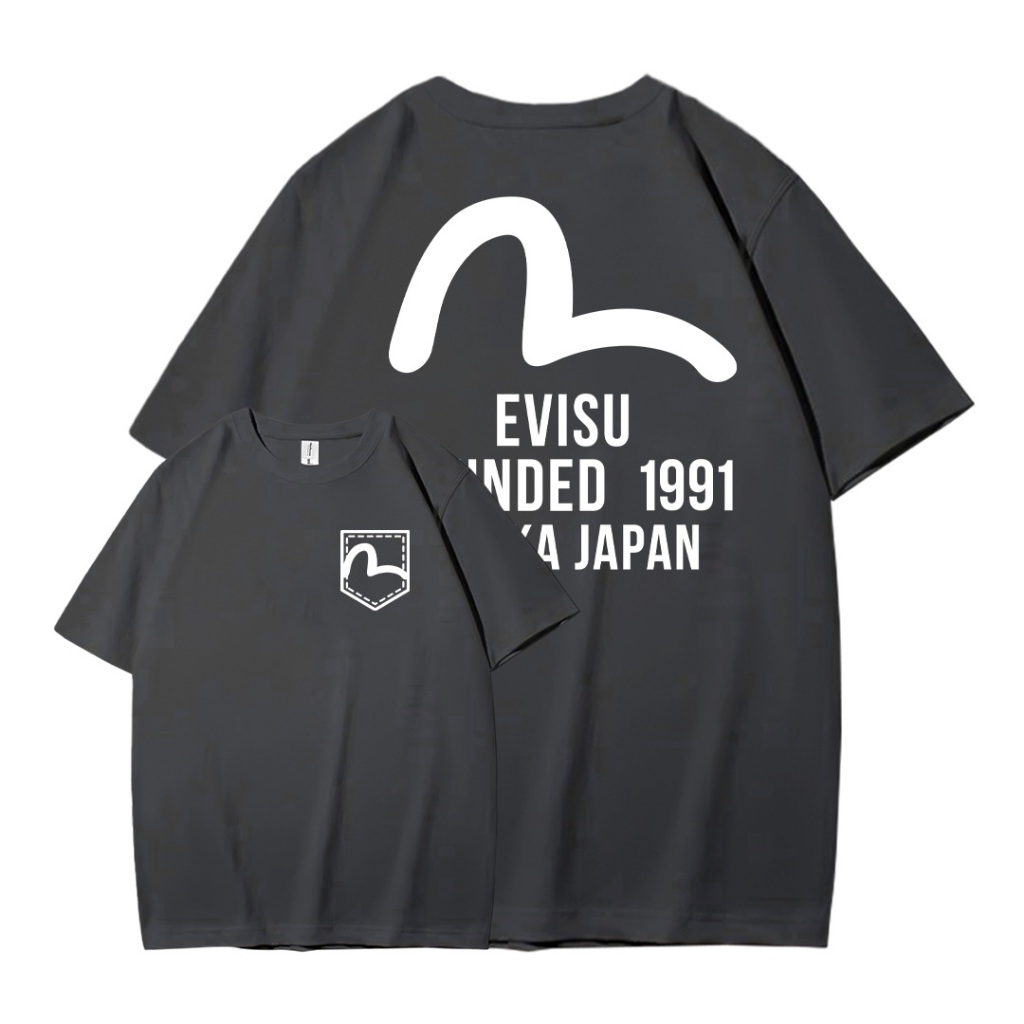 Áo thun nam evisu form rộng local brand ATD871 Miucho Iconic tay ngắn vải cotton cổ tròn in mix_thumbnail_5