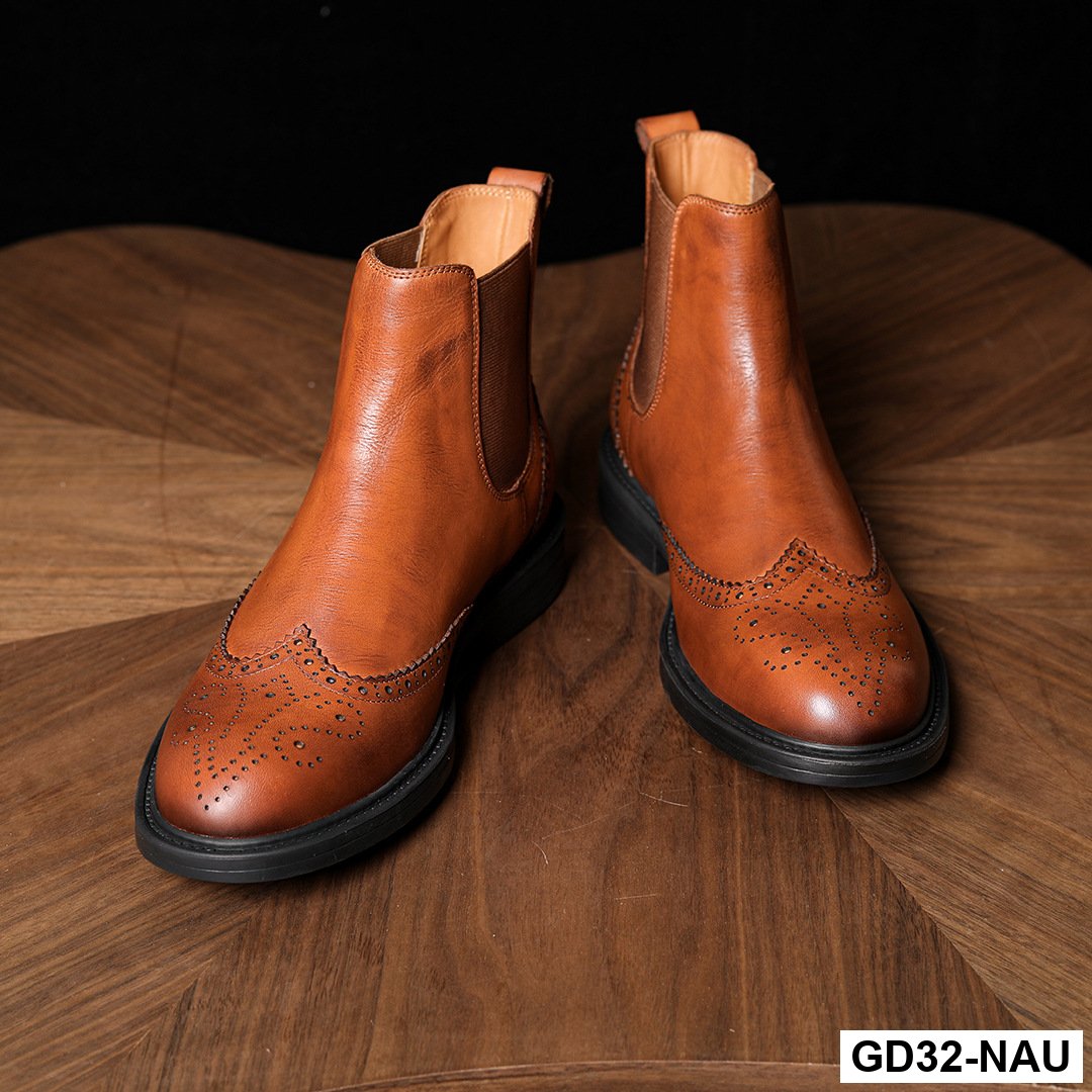 GD32 - Giày thể thao nam đế bệt, giày da thật, giày thể thao nam thời trang mùa hè, giày da cao cấp, giày trắng, giày mọi, giày mọi nam_thumbnail_33