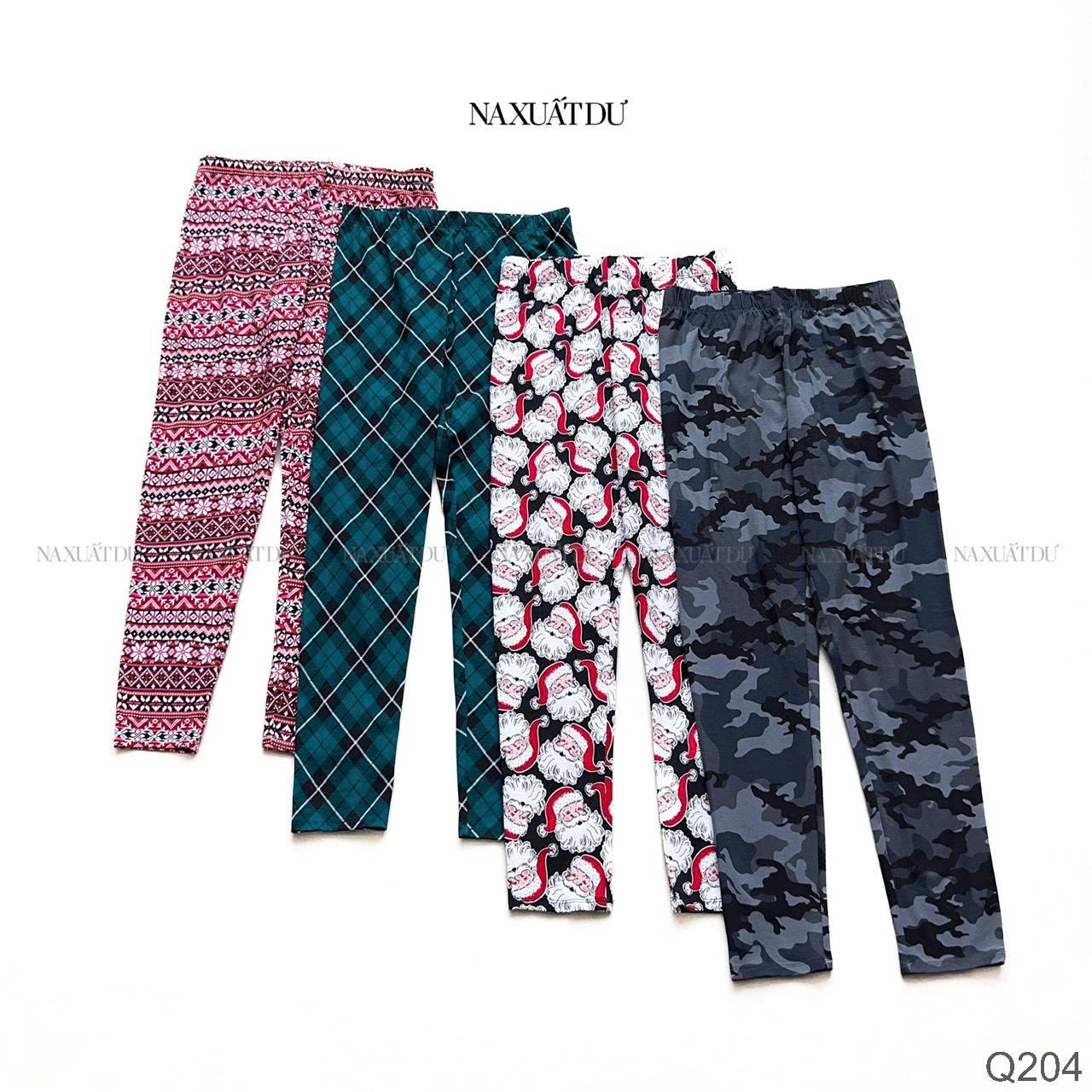 Set 4 quần legging hoạ tiết - Q204 (SALE)_thumbnail_20
