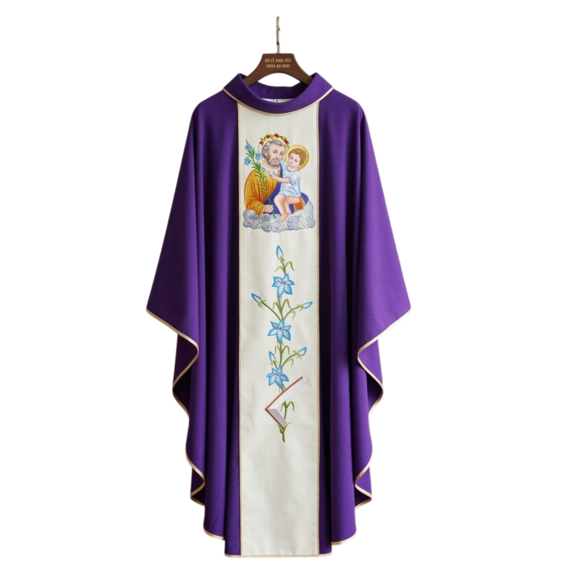 Áo lễ linh mục màu tím - Qùa tặng tân linh mục - Qùa tặng cha xứ