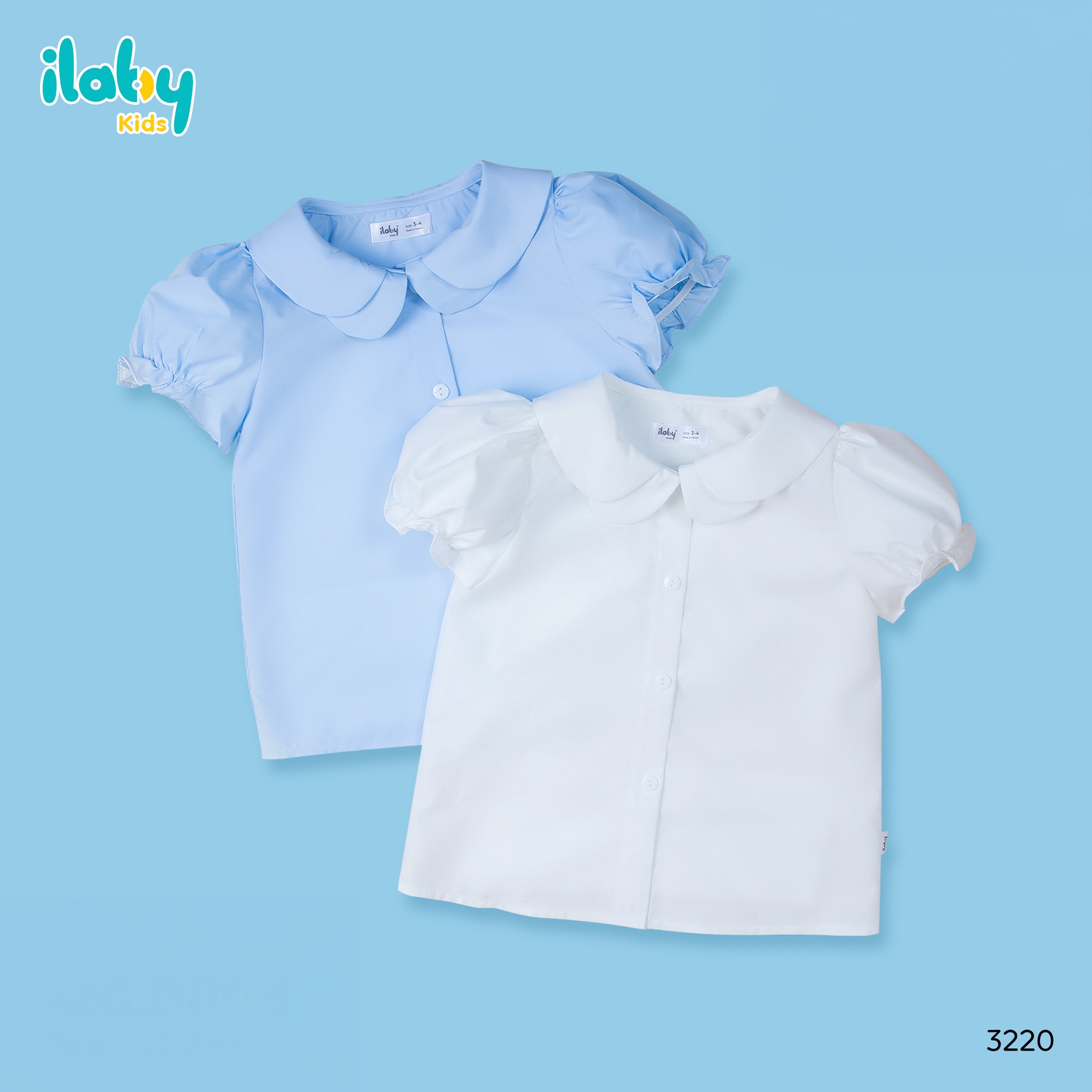 Áo thô lụa cổ cánh bướm hai lớp