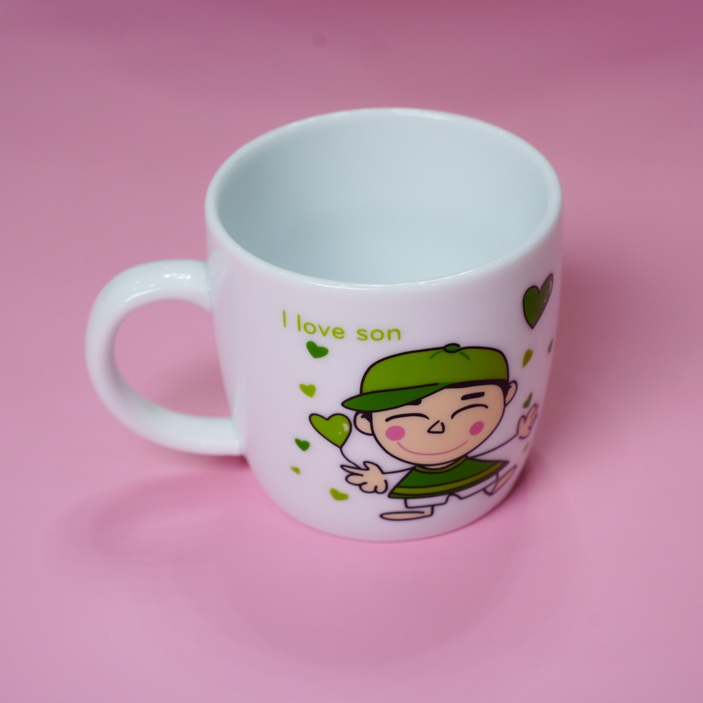 Bộ Cốc Sứ Ly Nước Gia Đình Family Cao Cấp Bát Tràng Men Trắng_thumbnail_2