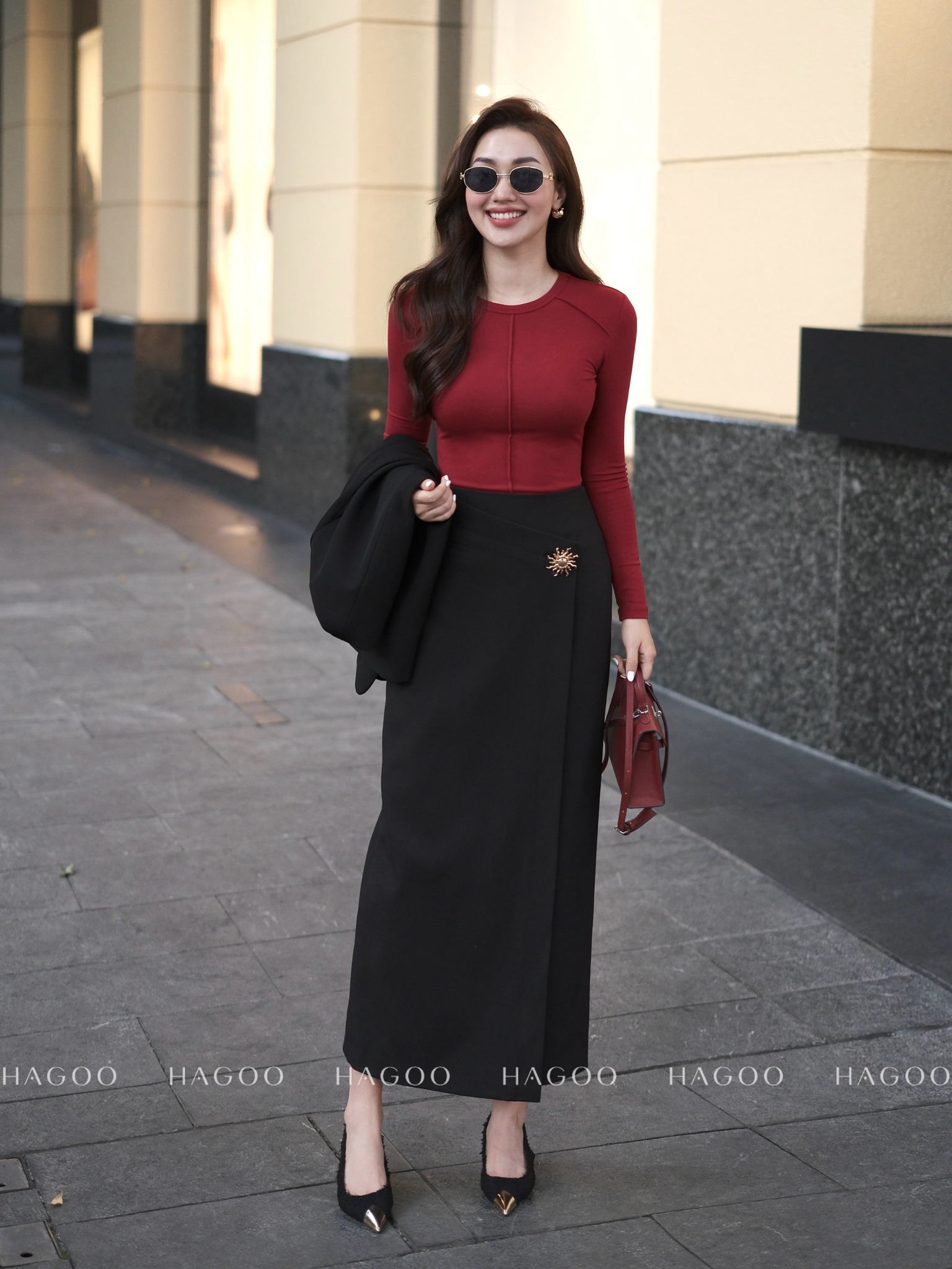 Chân váy suông tag mặt trời HAGOO_thumbnail_2