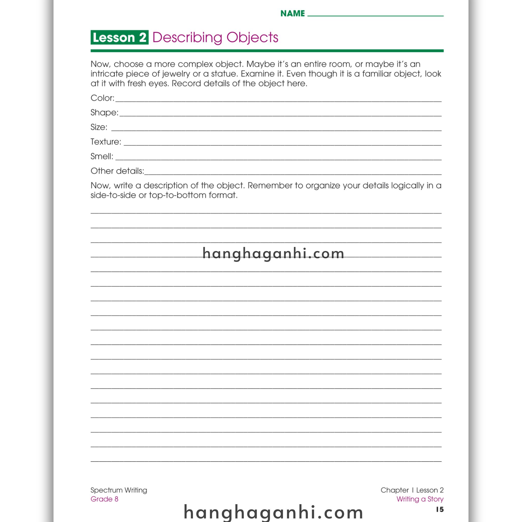 Sách Spectrum Writing Workbook Grade 8_thumbnail_3