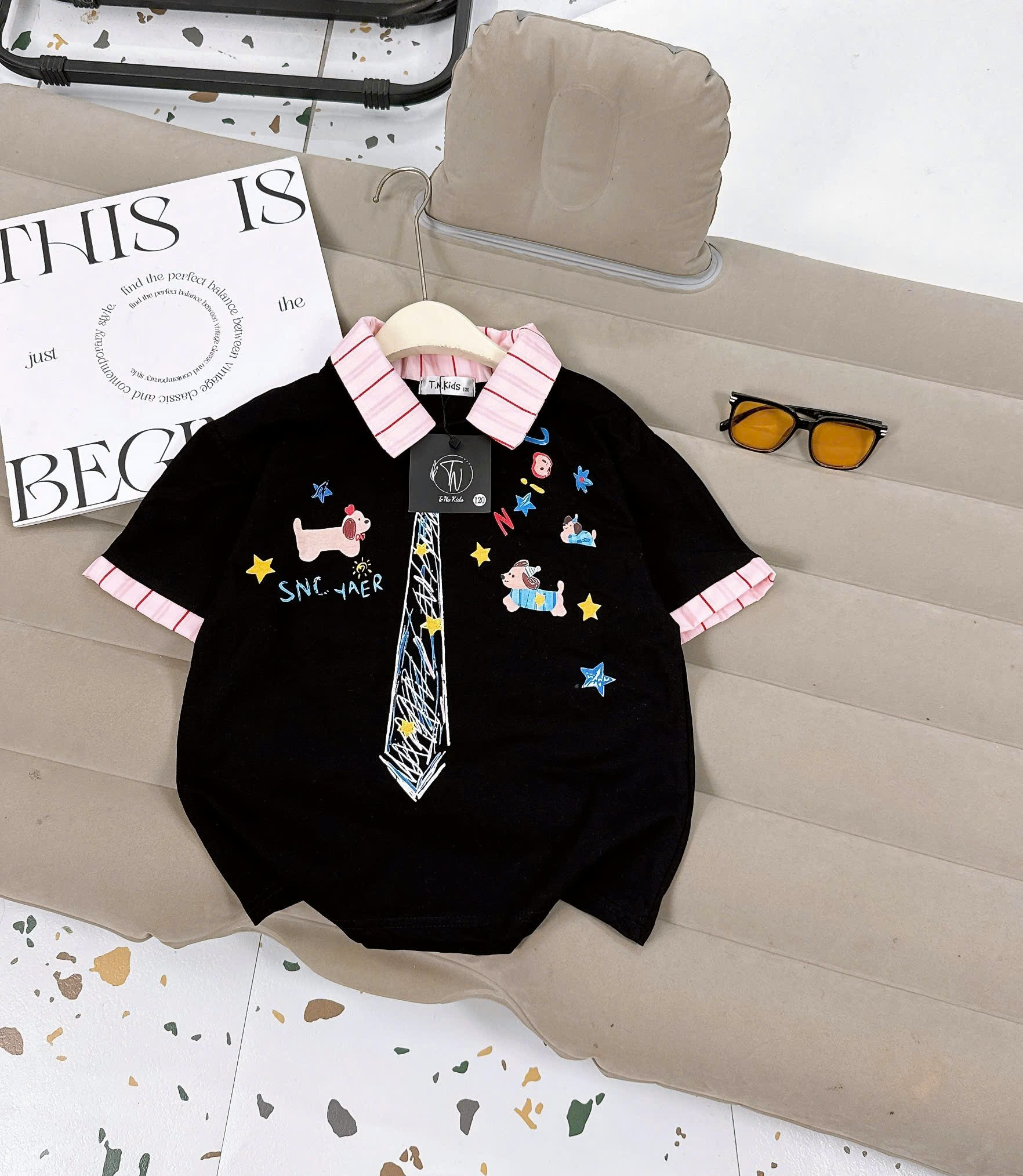 [A49] Áo lẻ chó nhiều sao