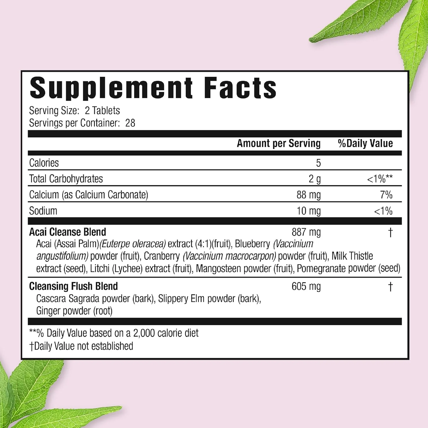 Thực Phẩm Chức Năng Applied Nutrition 14-Day Acai Berry Cleanse – Liệu Trình 14 Ngày Thanh Lọc Và Làm Sạch Cơ Thể (56 Viên)_thumbnail_7