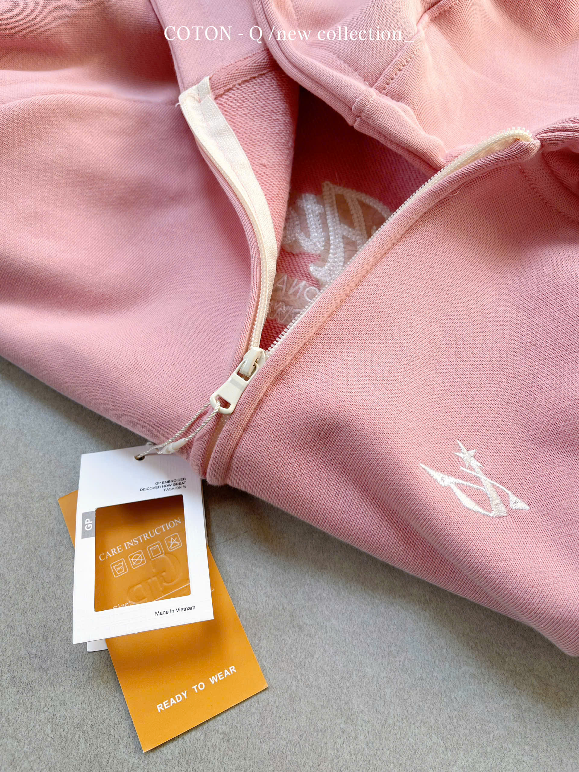 Áo khoác phối sọc tay ( BE TIÊU )_thumbnail_6