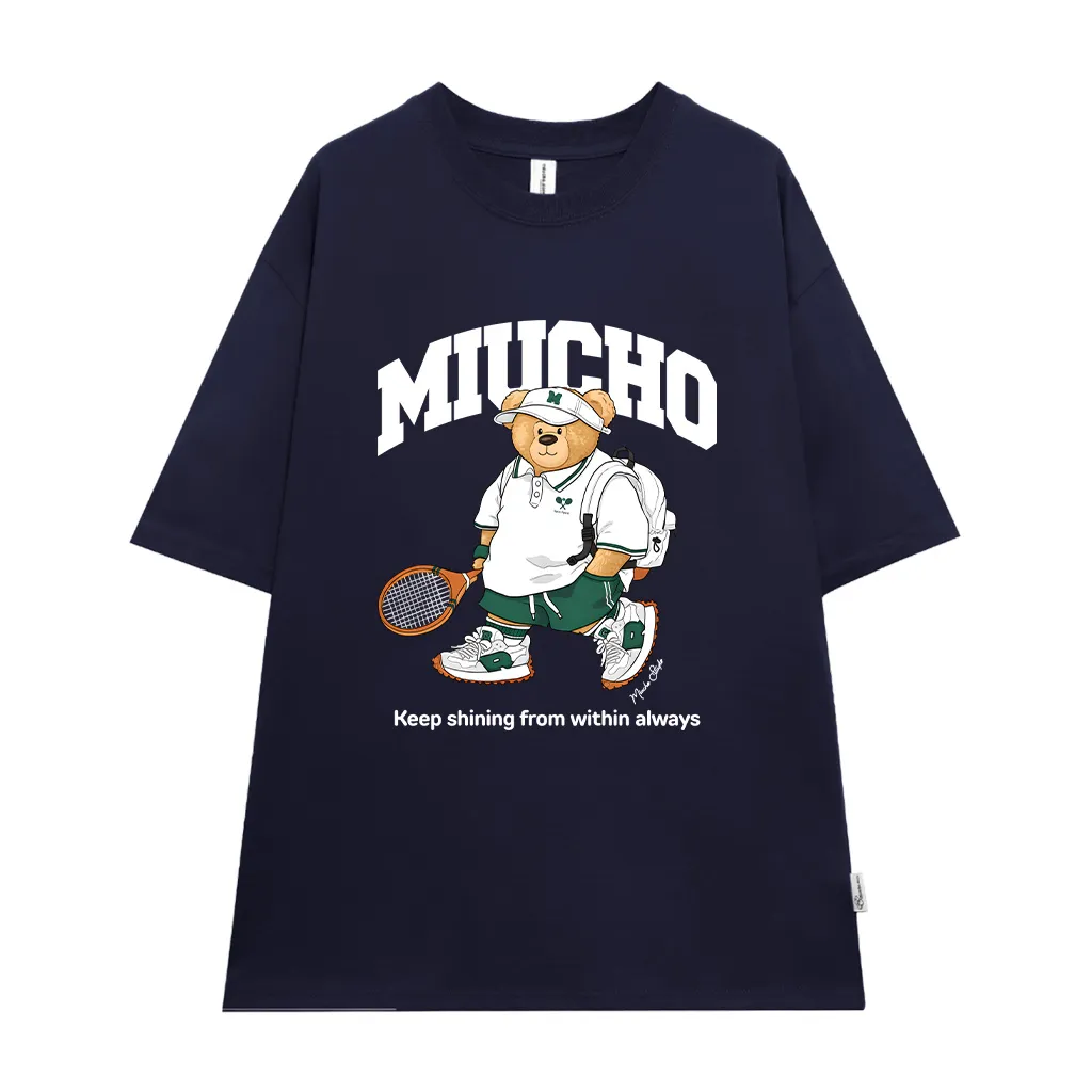 Áo thun form rộng Miucho Gấu Teddy 3111_thumbnail_11