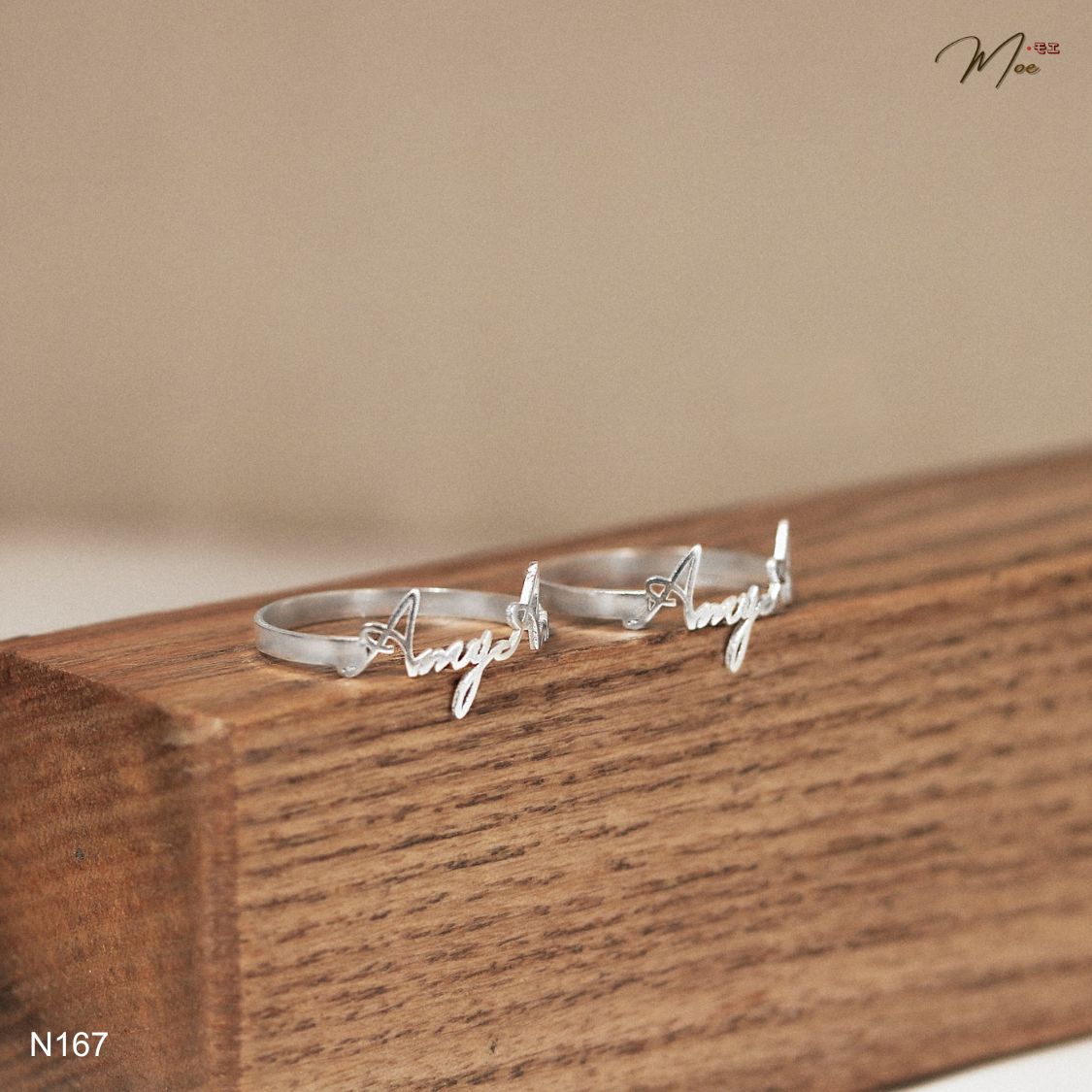 N167 - Nhẫn cắt chữ theo yêu cầu (có size)_thumbnail_2
