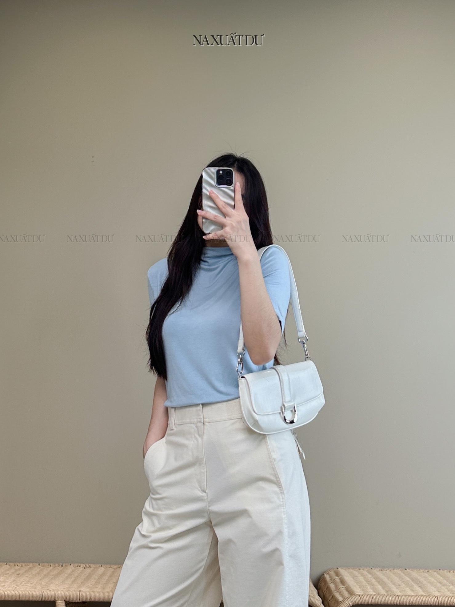 Áo " More Comjy " màu xanh - A201 (SALE)