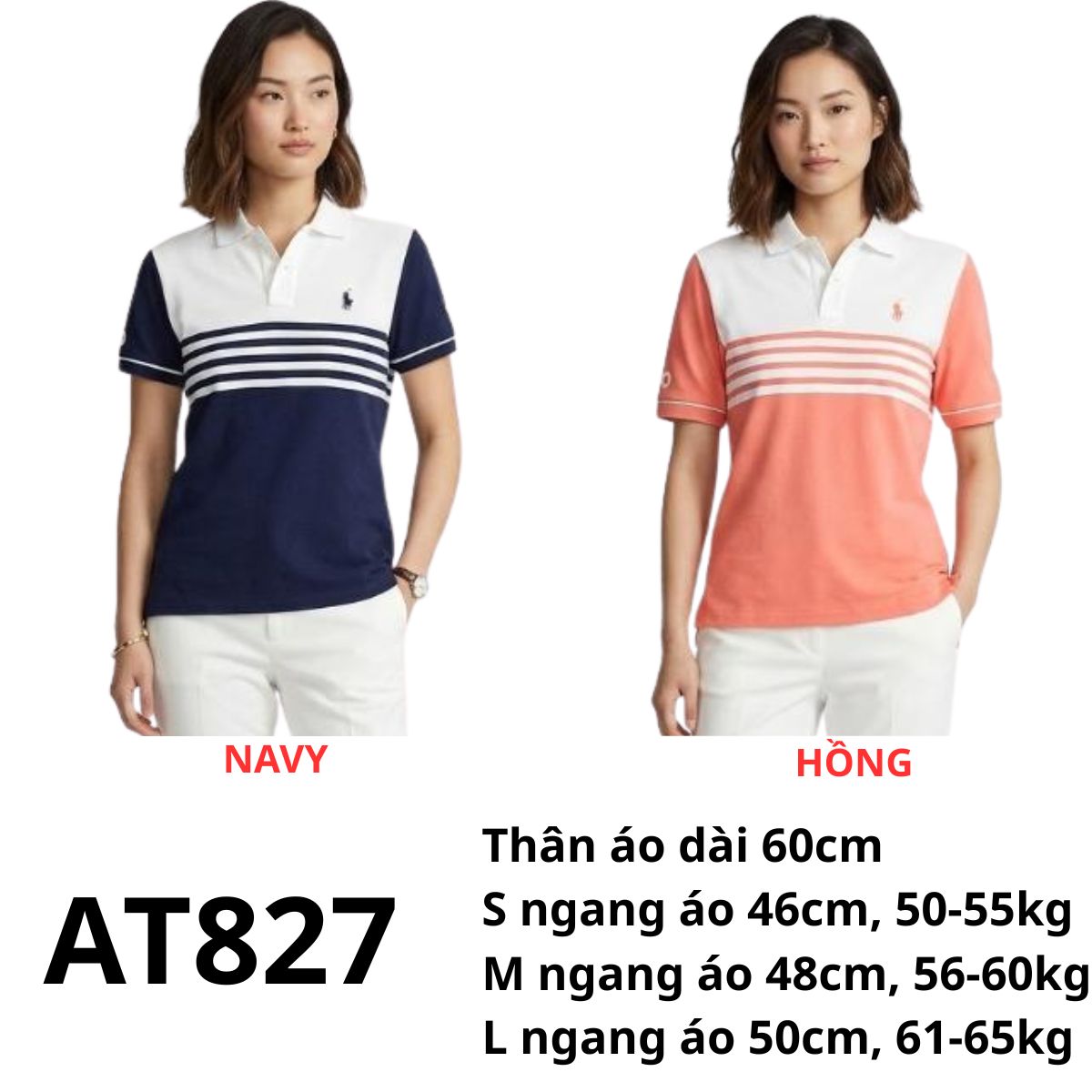 AT827-ÁO POLO NỮ