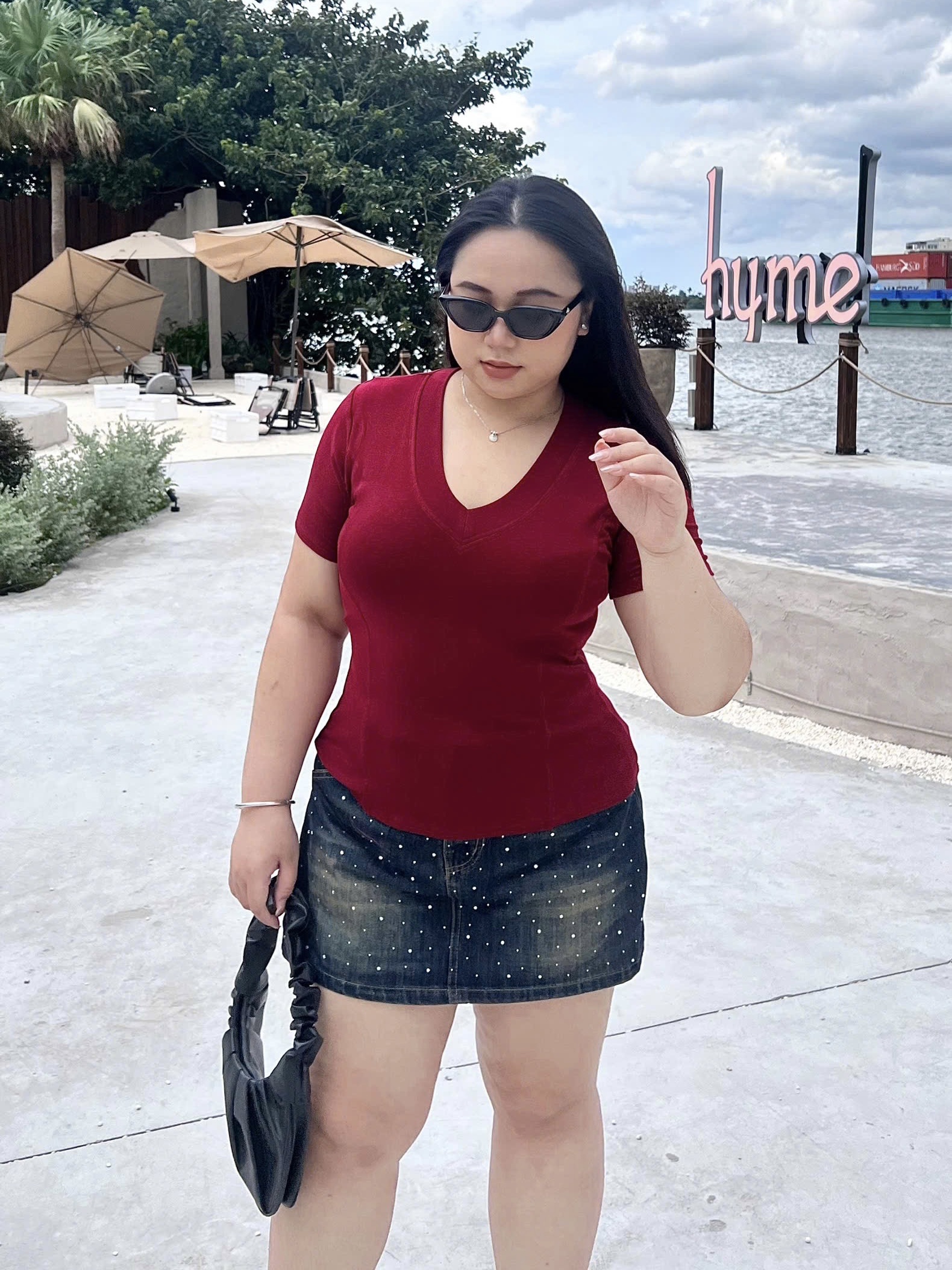 BIGSIZE - Quần váy jean đính đá T-QVJ2105_thumbnail_4