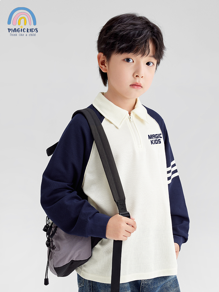 Áo dài tay phối kẻ chất thun tổ ong ADT25002_thumbnail_7