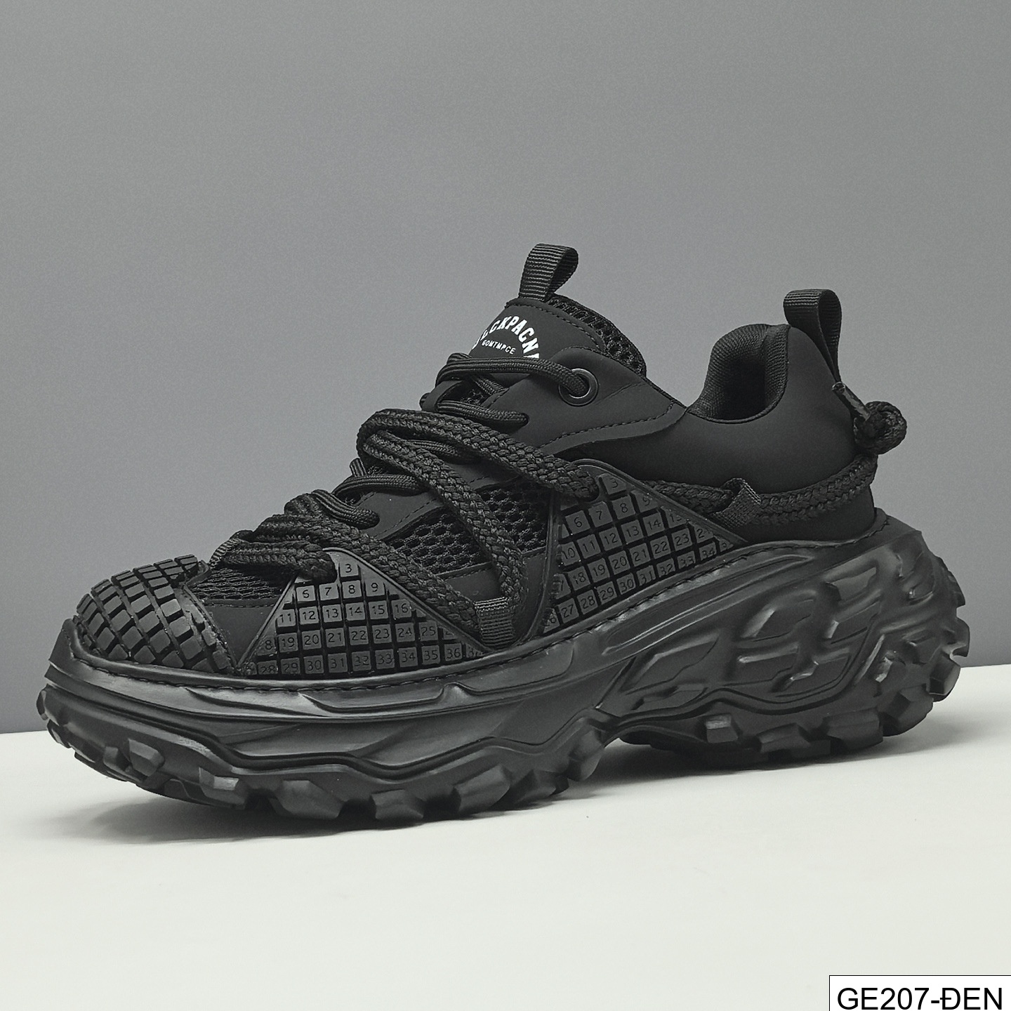 GE207 - Giày nam đế dày thoáng khí tăng chiều cao đa năng hợp thời trang phong cách Châu Âu nam bố giày thoáng khí giày thường_thumbnail_10