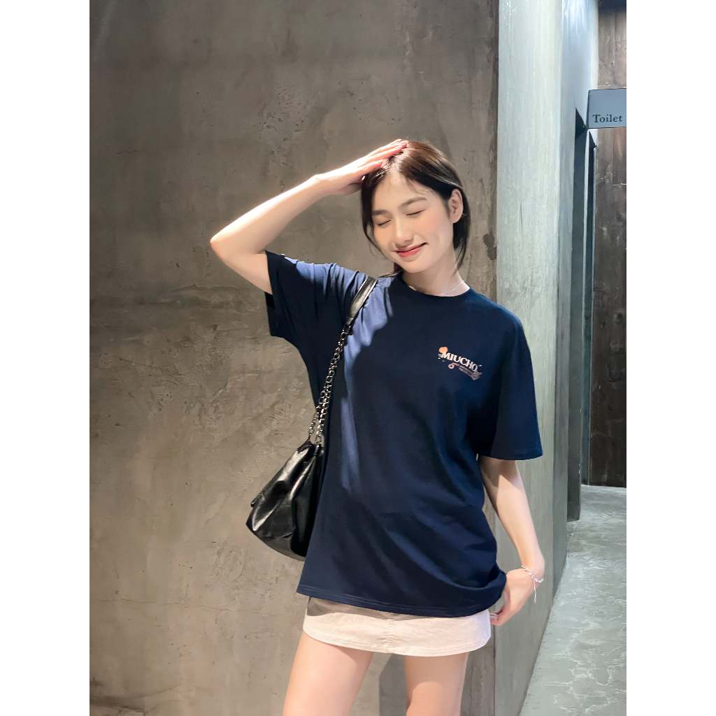 Áo thun nữ form rộng ATD200 Miucho chất vải cotton in Artwork_thumbnail_7