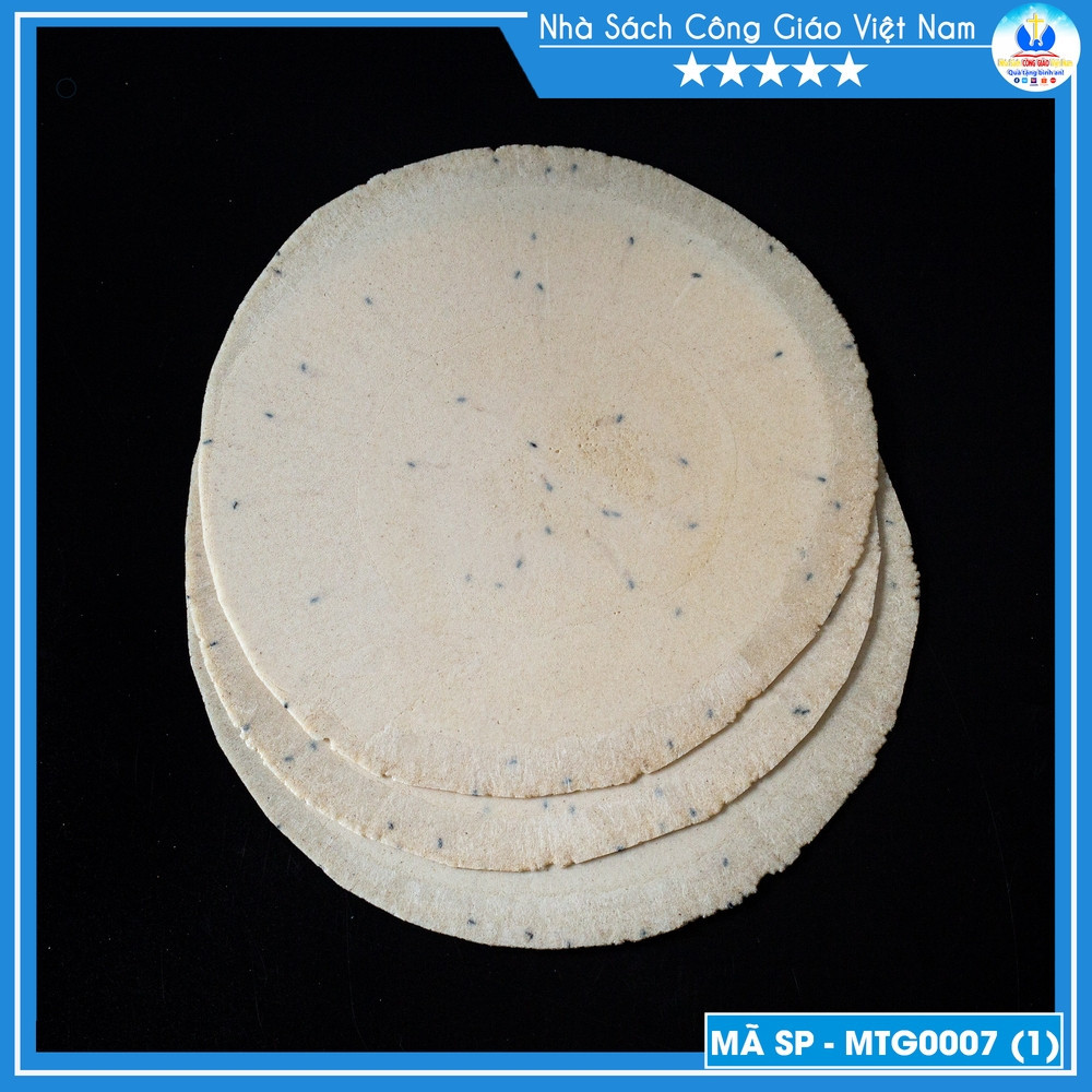 Bánh lễ tròn dành cho các cha dâng lễ (100 chiếc), vụn bánh lễ, bánh mè ngọt_thumbnail_2