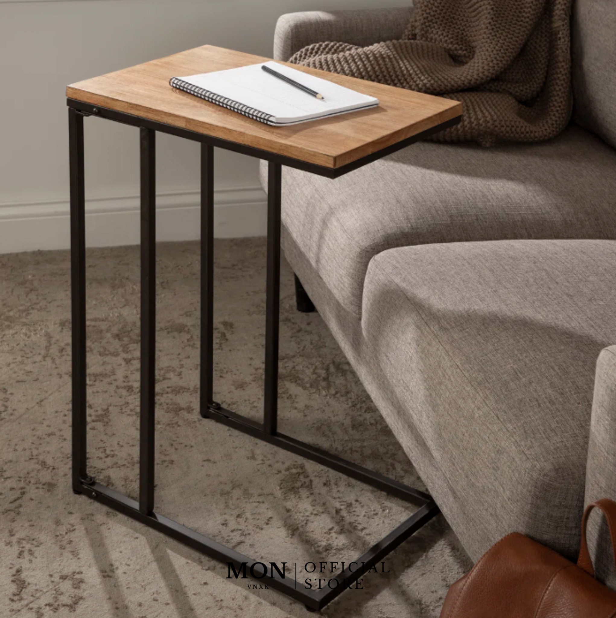 BÀN LAPTOP 17 STORIES MÀU OAK