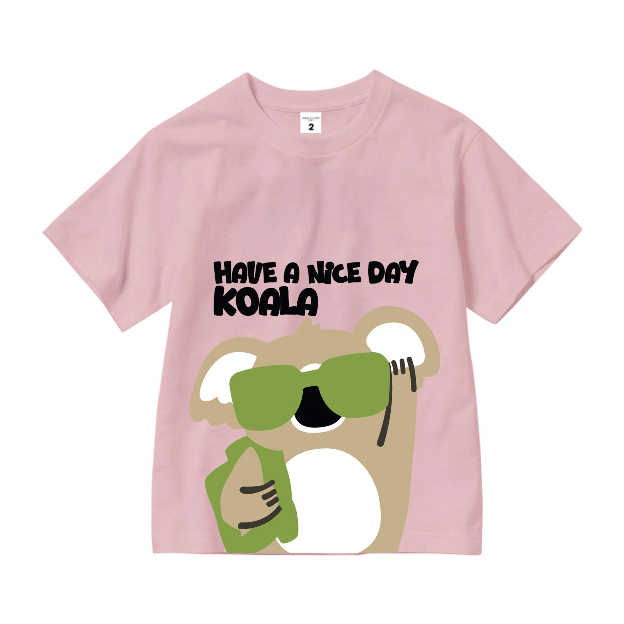 Áo thun form rộng in họa tiết dễ thương cho bé AED2305 Miucho Kid vải cotton thoáng mát mềm mại_thumbnail_7