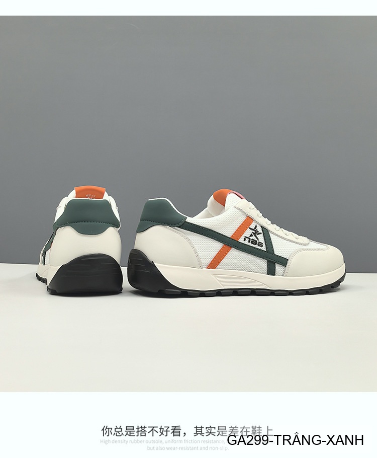 GA299 - Giày thể thao nam đế dày tăng chiều cao, thoáng khí, da bò lớp đầu, phong cách thời trang Hàn Quốc_thumbnail_6