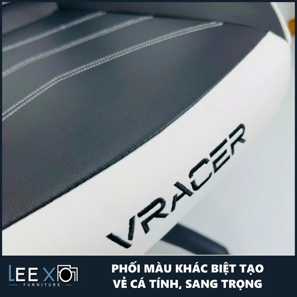 Ghế Gaming VRACER RAPIO Ghế Livestream, Làm Việc Da PU Tăng Cường Sự Thoải Mái_thumbnail_2