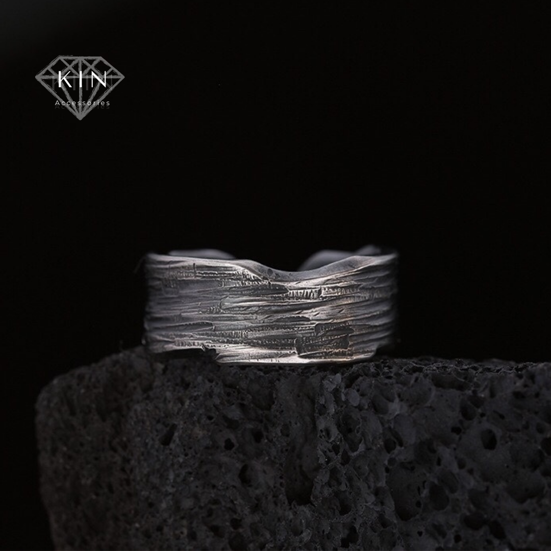 Nhẫn Ash - Sọc Ngang