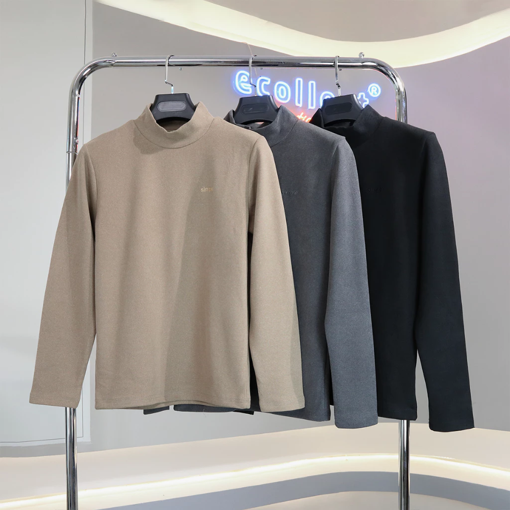 Áo thun nhiệt nam Ecollect ấm mùa đông mềm mịn có lớp nhung_thumbnail_2