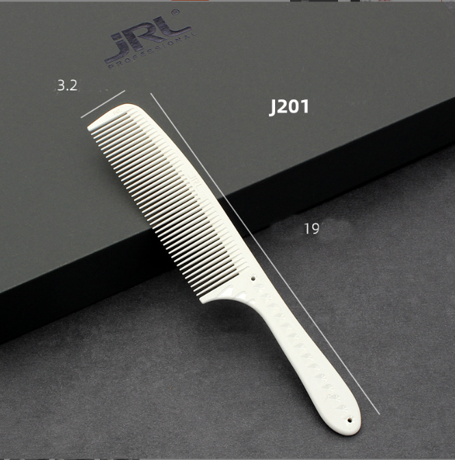 Lược cắt tóc nam, kê tông đơ jRL J201 - Trắng
