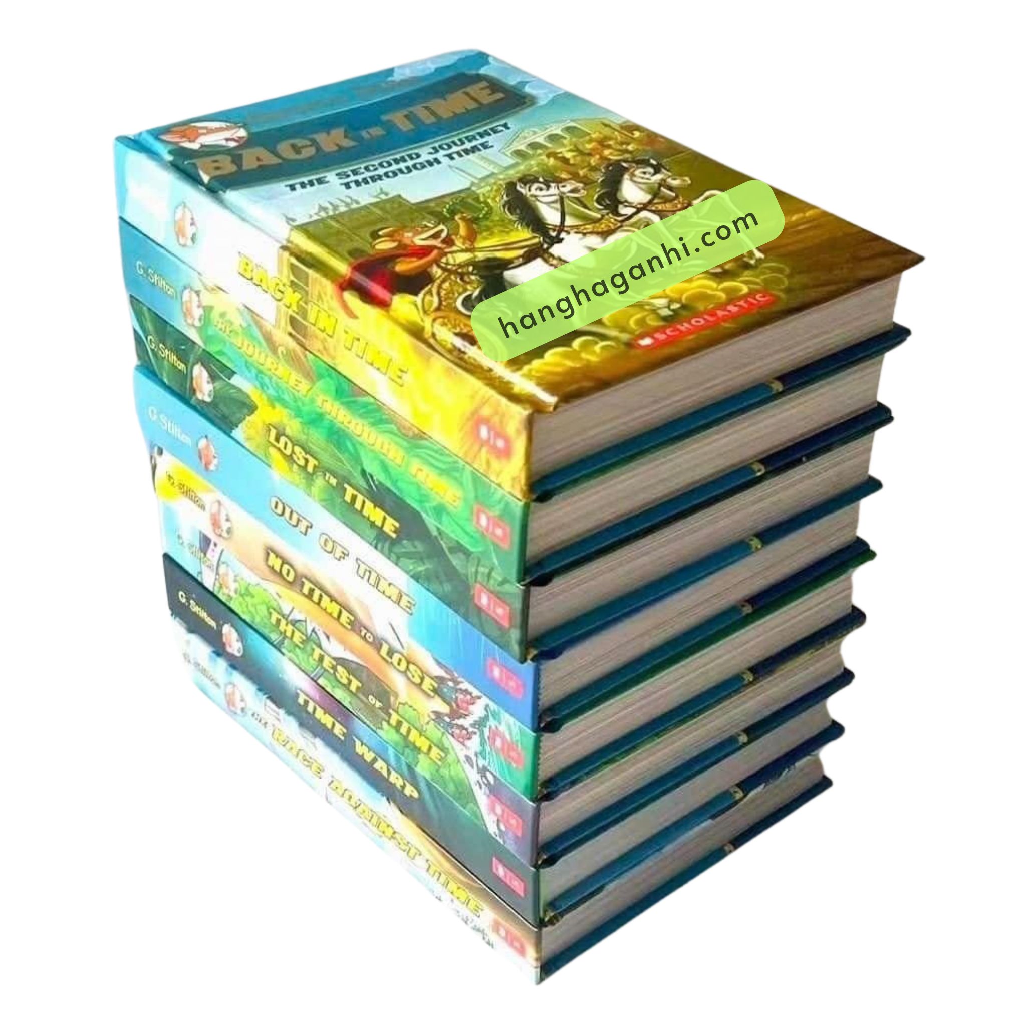 Geronimo Stilton- Bộ 8 cuốn sách Tiếng Anh nhập khẩu_thumbnail_0